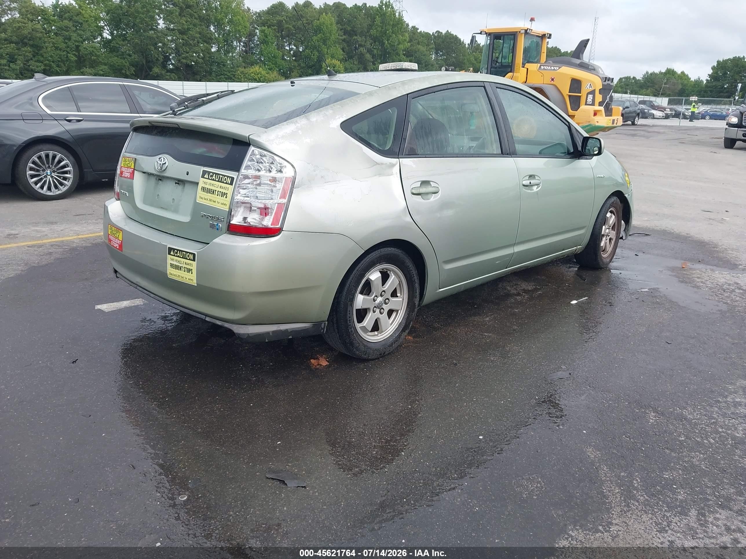 2007 Toyota Prius   Teal vin: JTDKB20U677680277