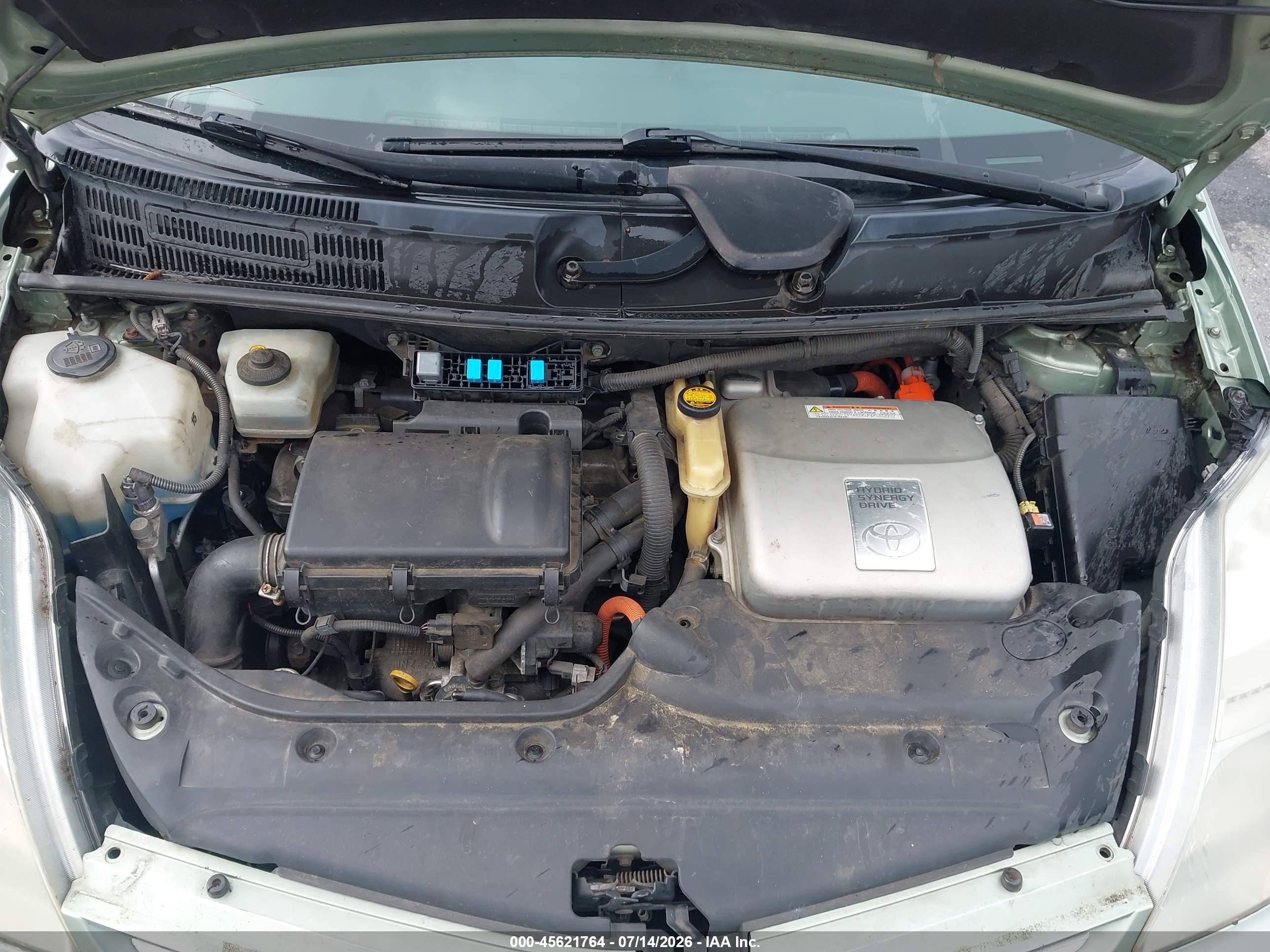 2007 Toyota Prius   Teal vin: JTDKB20U677680277