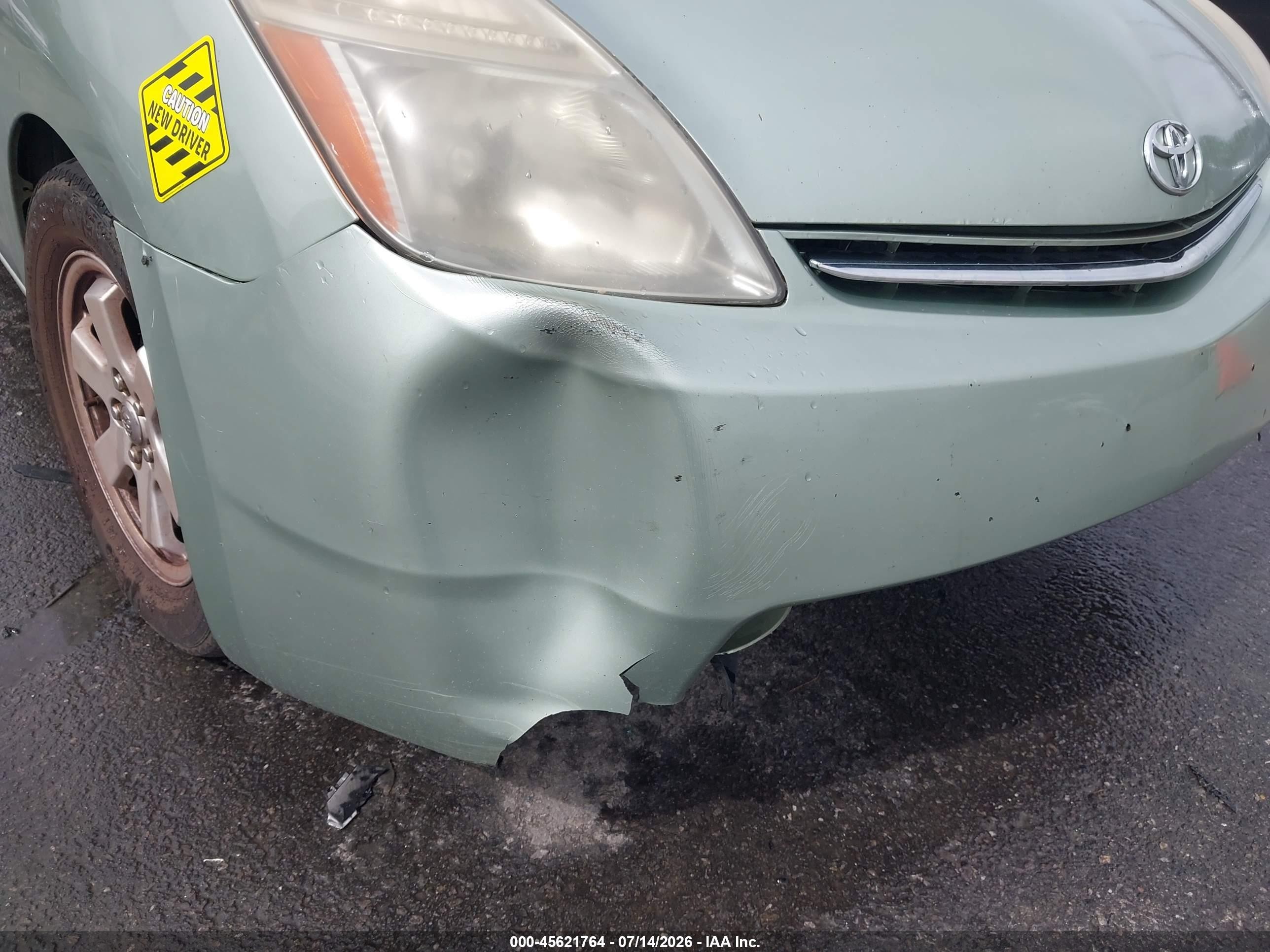2007 Toyota Prius   Teal vin: JTDKB20U677680277