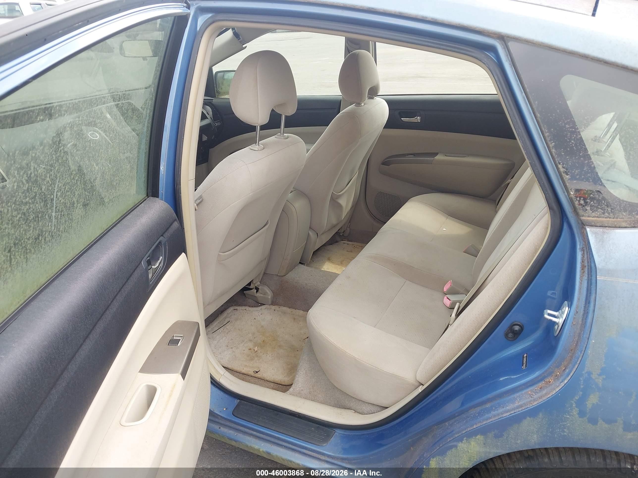 2007 Toyota Prius Touring Blue vin: JTDKB20U677686466