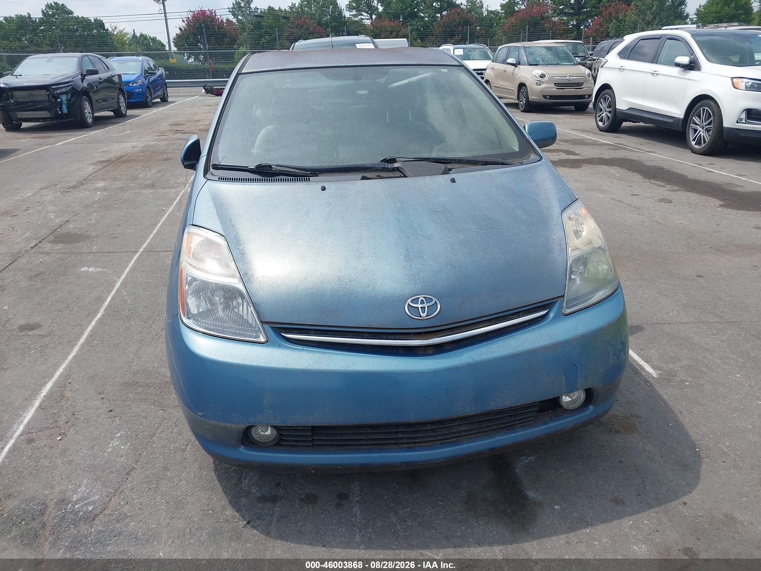 2007 Toyota Prius Touring Blue vin: JTDKB20U677686466