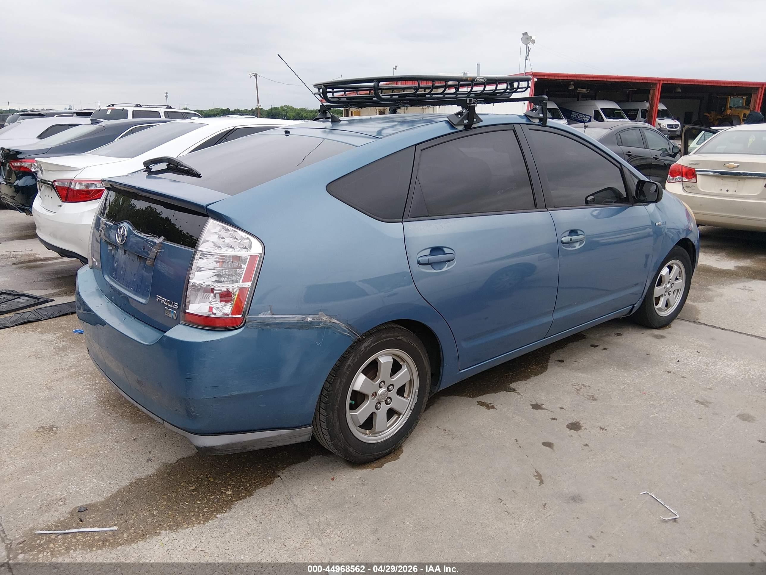 2007 Toyota Prius   Blue vin: JTDKB20U677687083