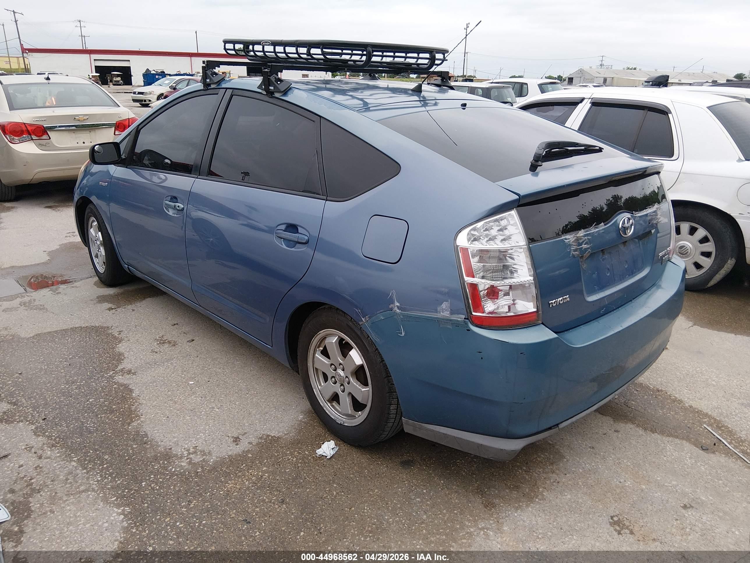 2007 Toyota Prius   Blue vin: JTDKB20U677687083