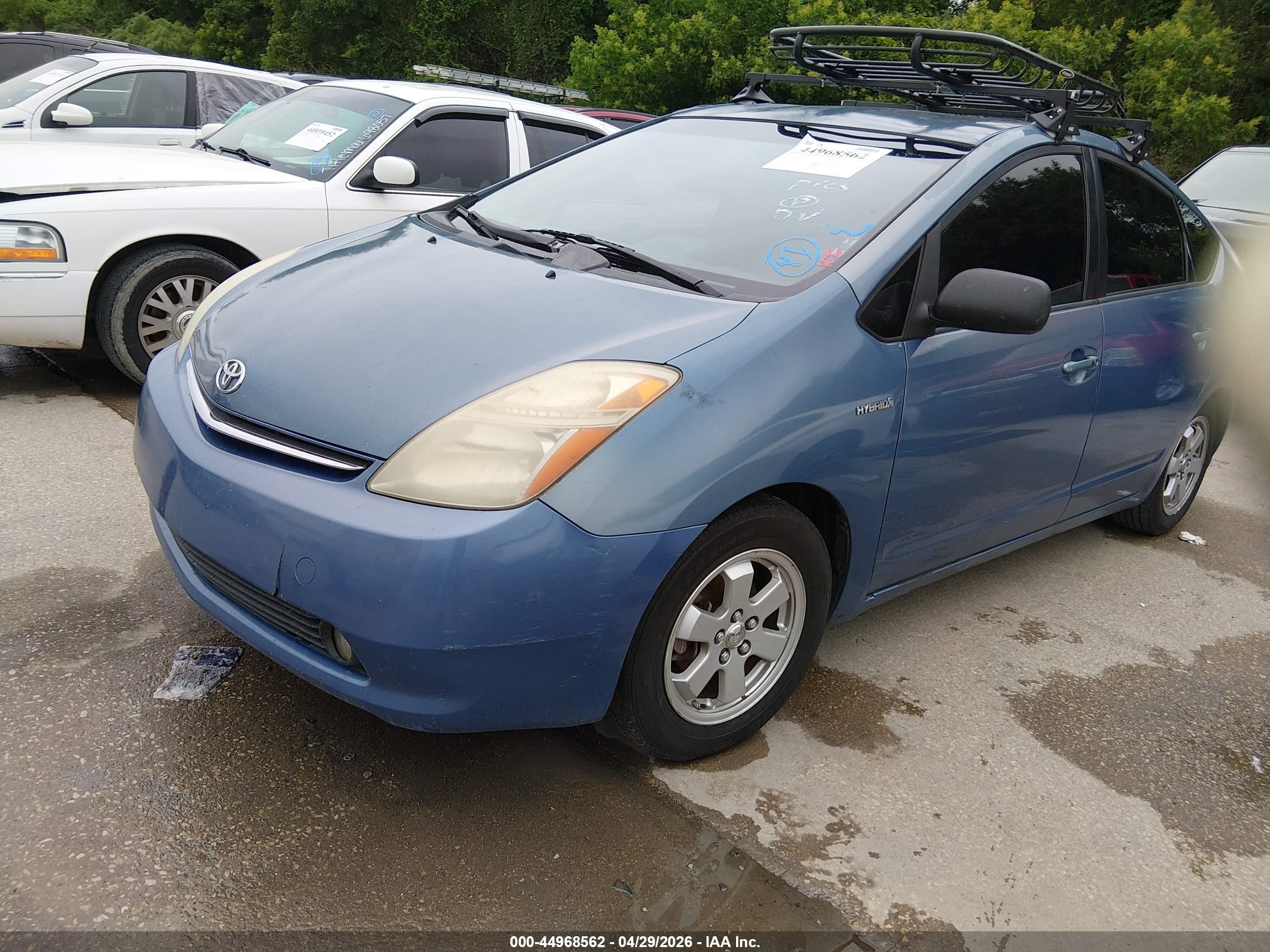 2007 Toyota Prius   Blue vin: JTDKB20U677687083