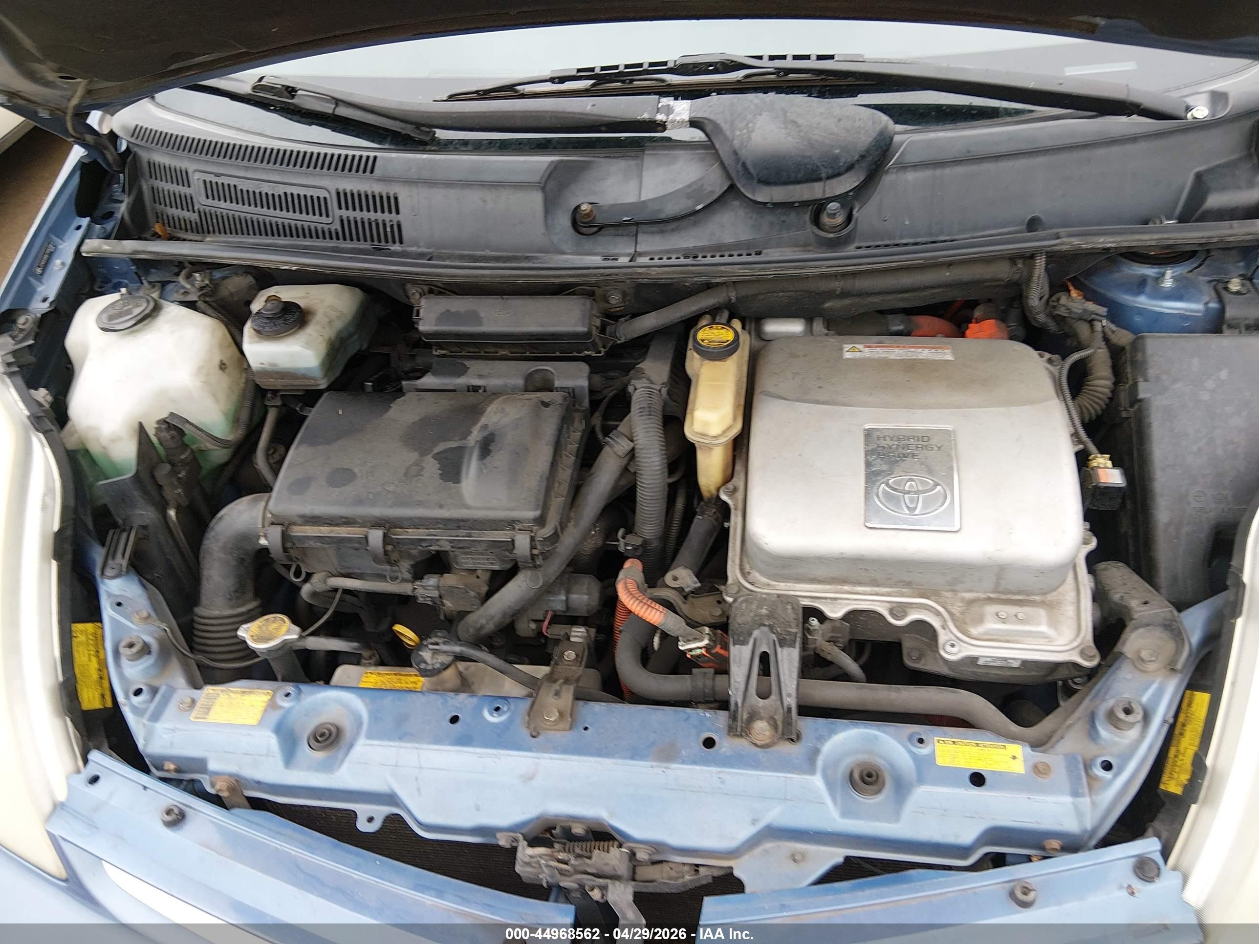 2007 Toyota Prius   Blue vin: JTDKB20U677687083