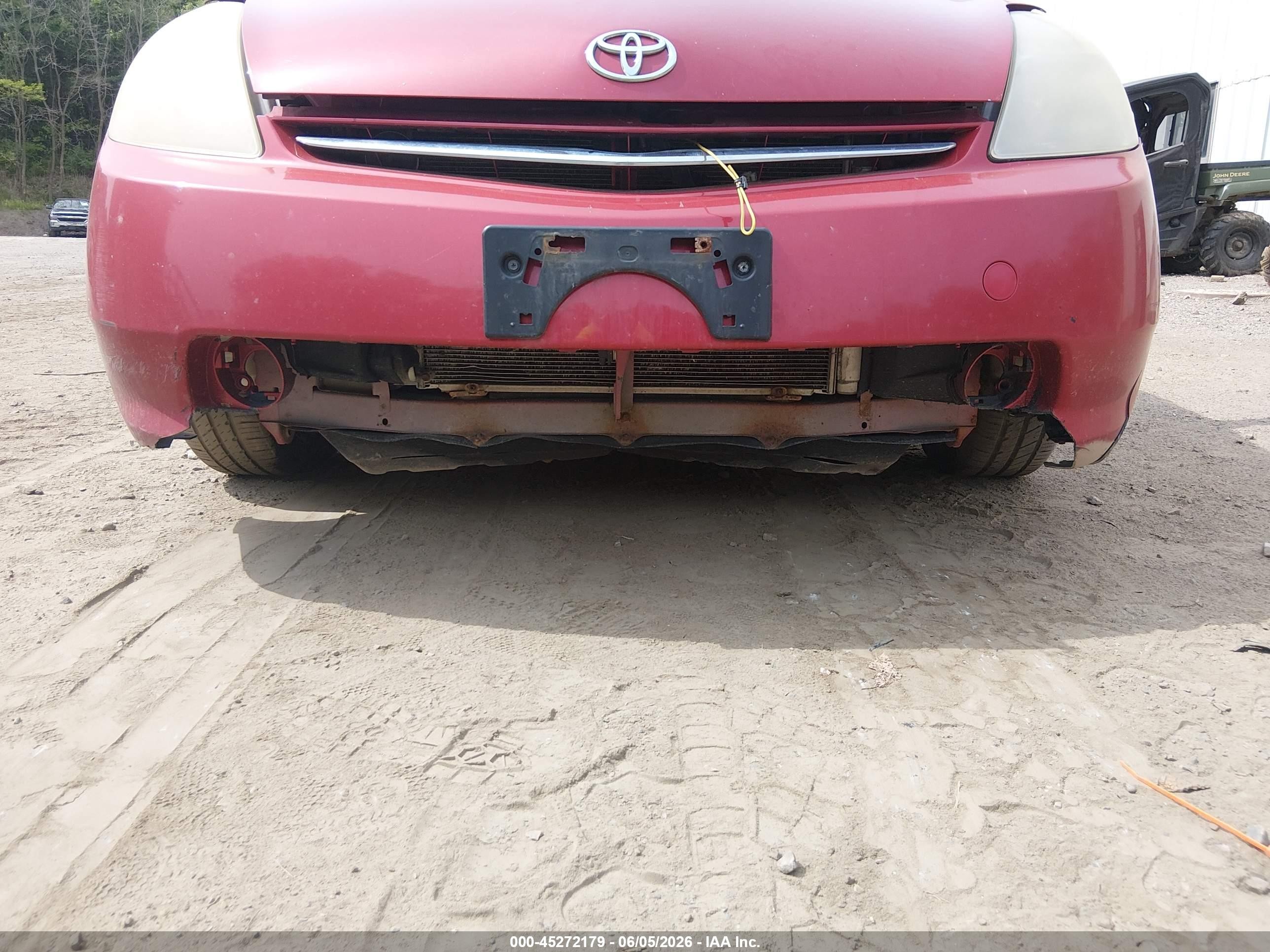 2008 Toyota Prius   Red vin: JTDKB20U683297500