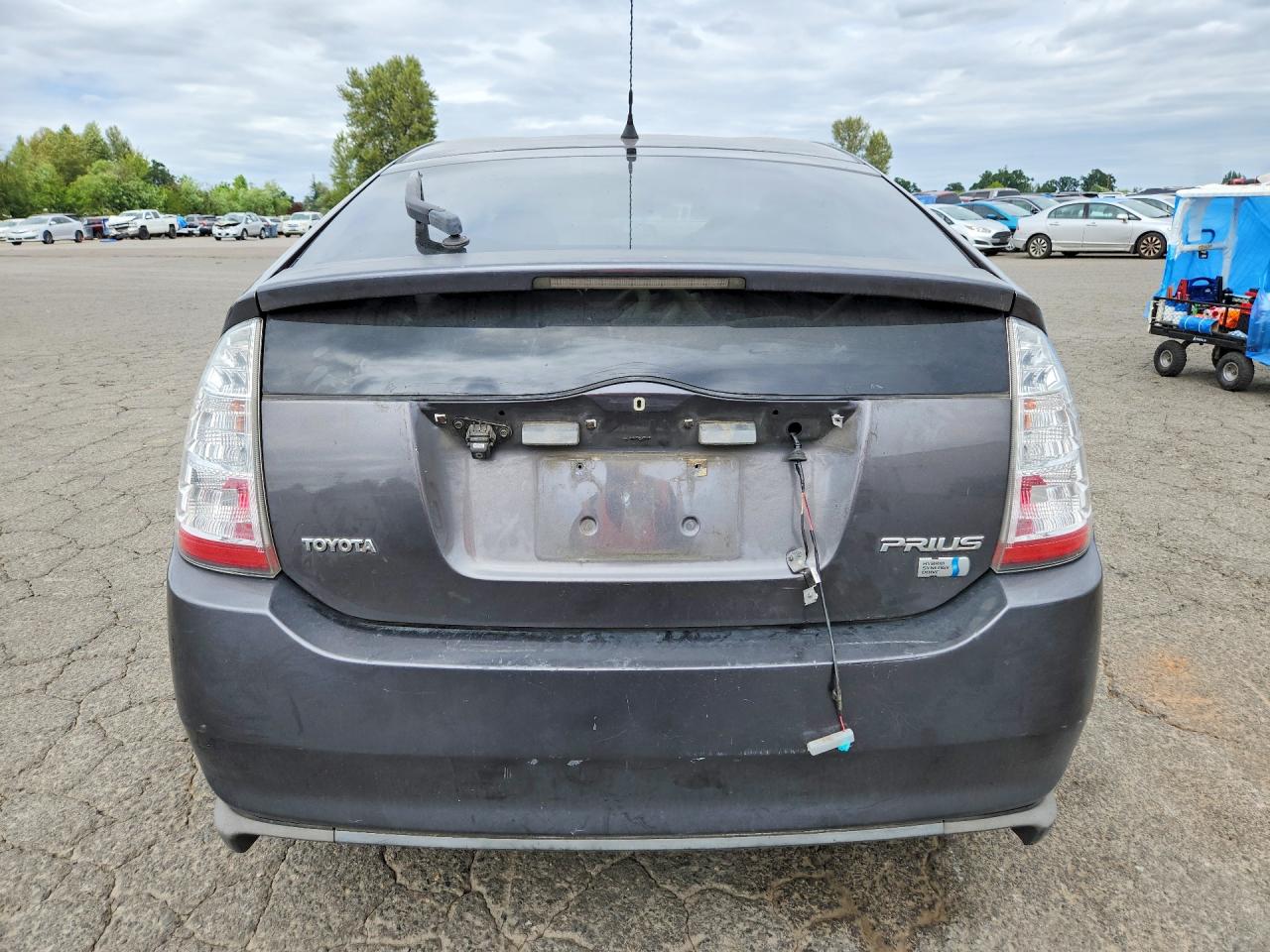 2008 Toyota Prius Base Gray vin: JTDKB20U683304882