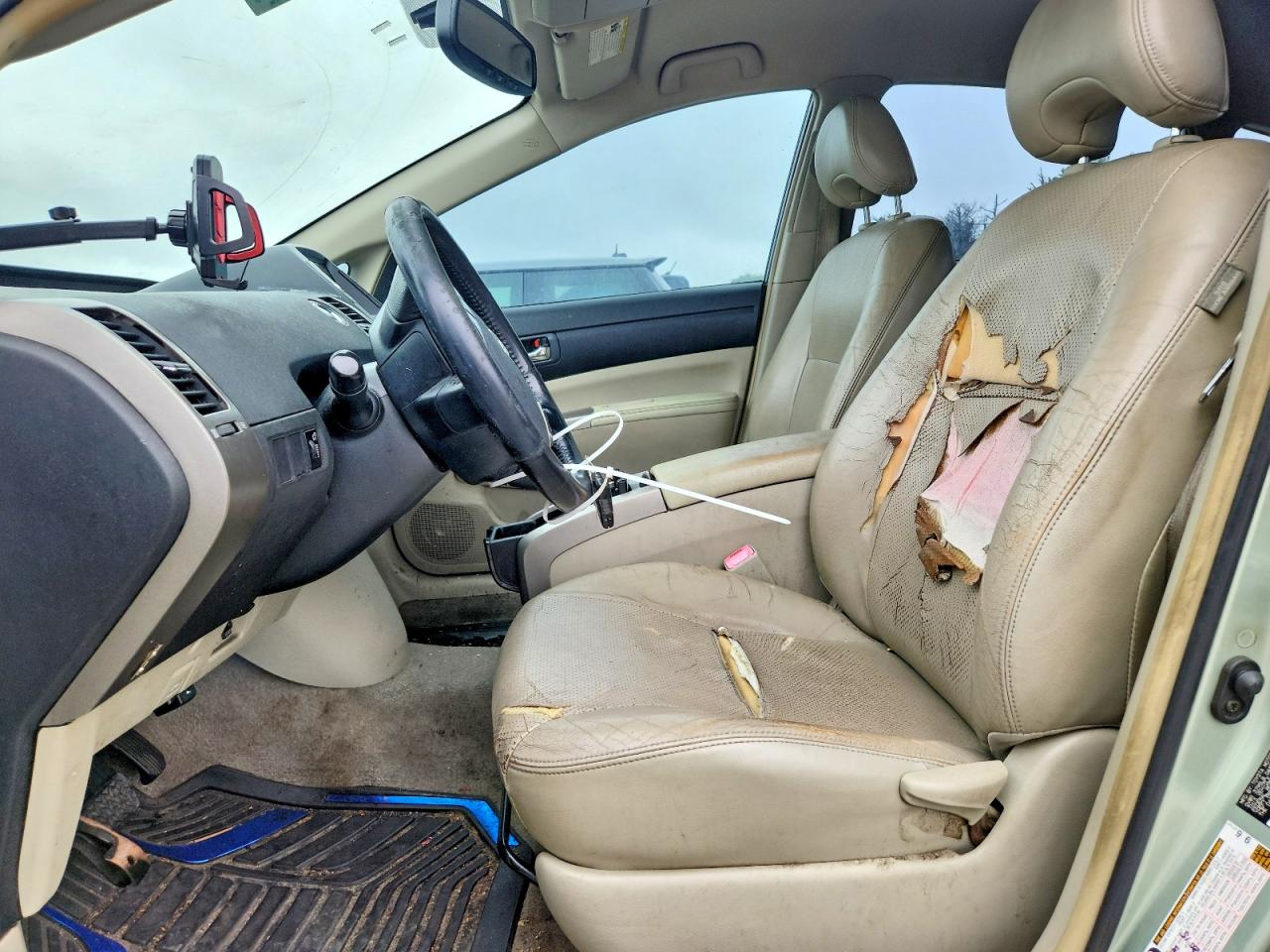 2008 Toyota Prius Touring Green vin: JTDKB20U683322489