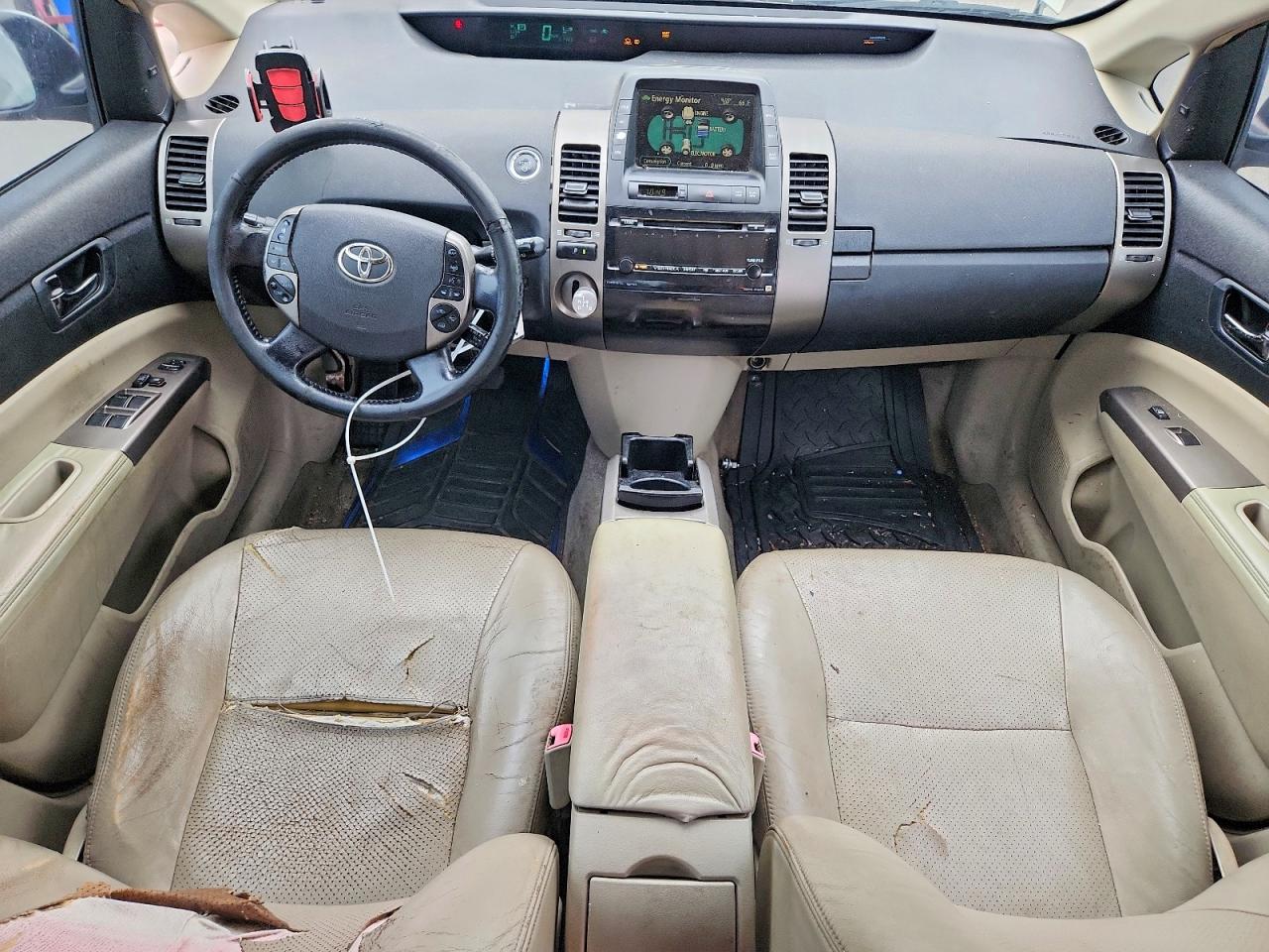 2008 Toyota Prius Touring Green vin: JTDKB20U683322489