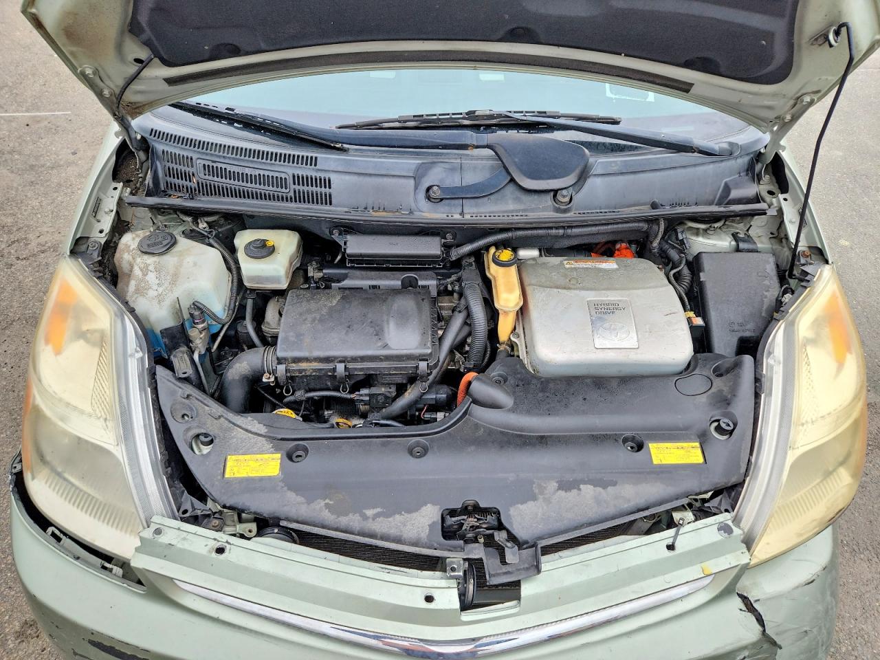 2008 Toyota Prius Touring Green vin: JTDKB20U683322489