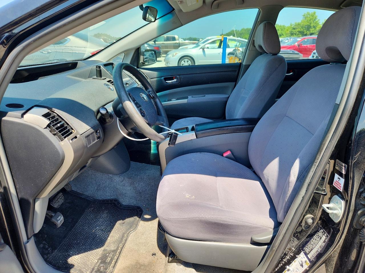 2008 Toyota Prius Base Black vin: JTDKB20U683325831