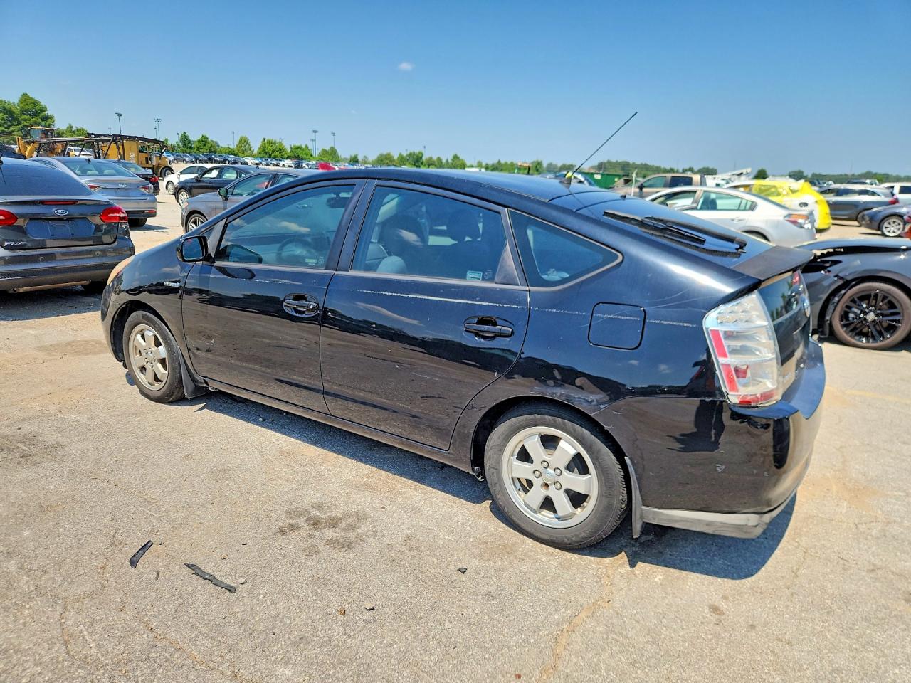 2008 Toyota Prius Base Black vin: JTDKB20U683325831