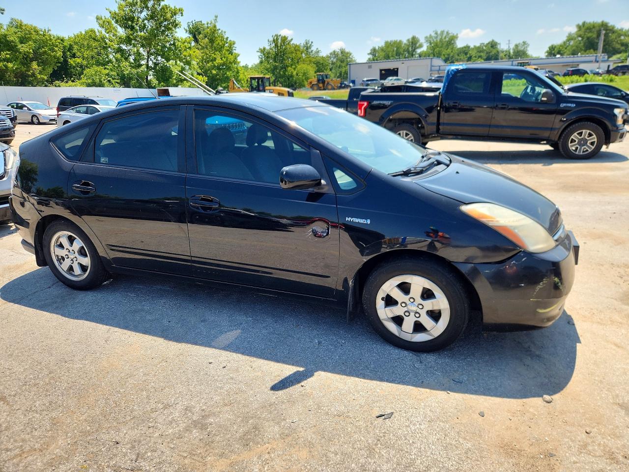 2008 Toyota Prius Base Black vin: JTDKB20U683325831