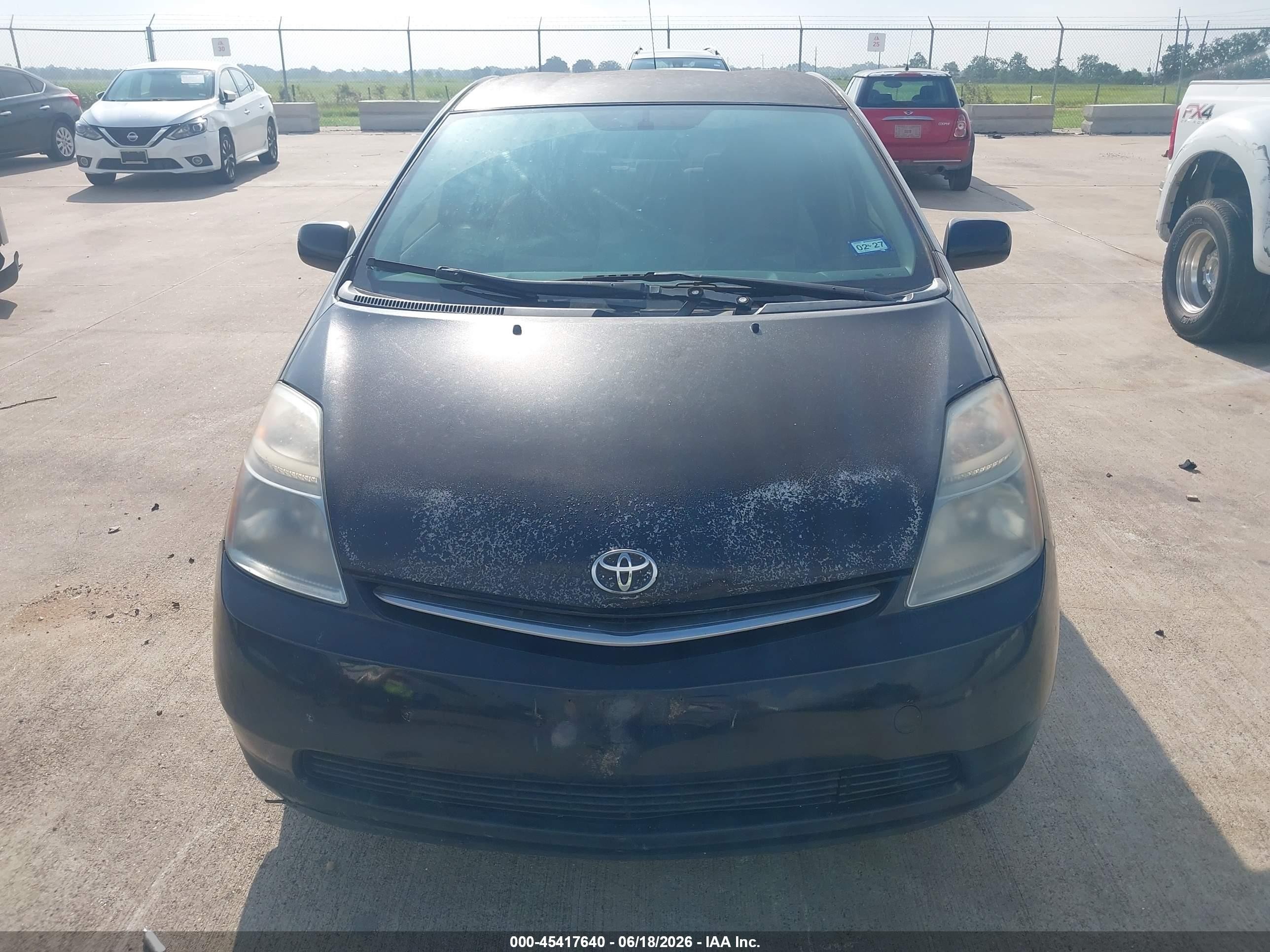 2008 Toyota Prius   Черный vin: JTDKB20U683328194