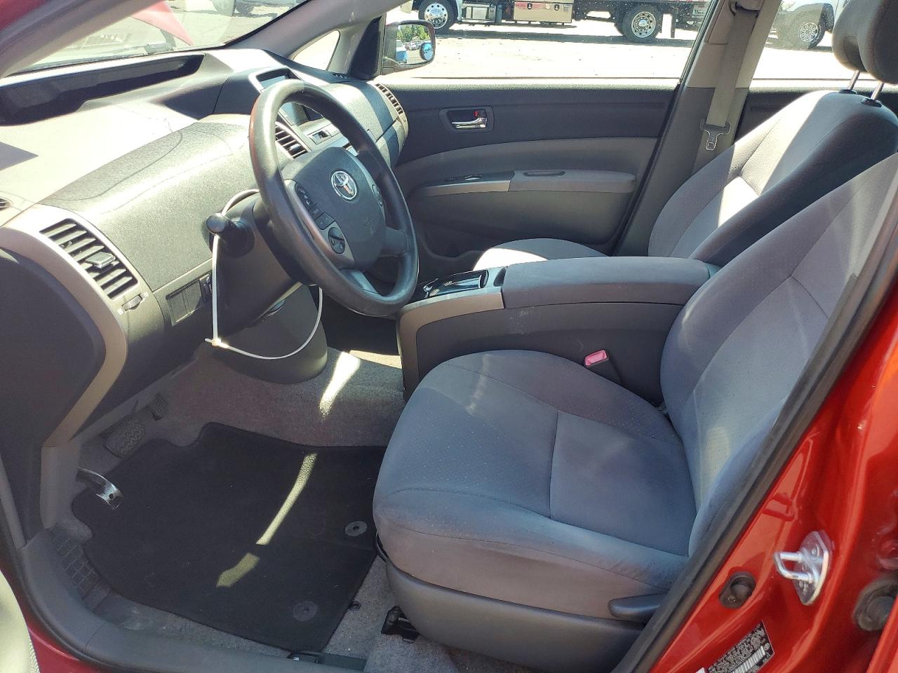 2008 Toyota Prius Base Red vin: JTDKB20U683339549
