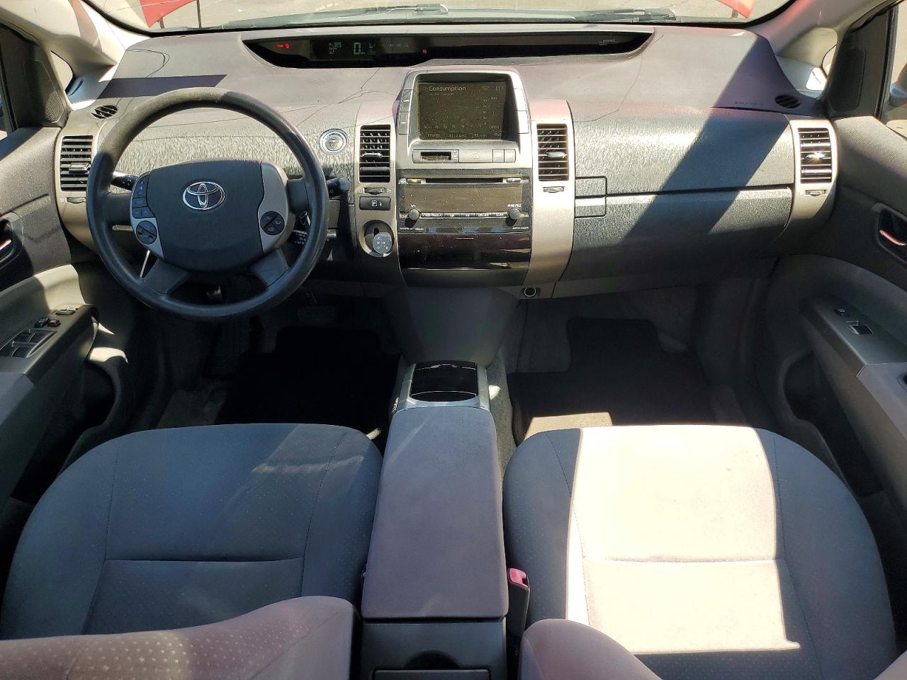 2008 Toyota Prius Base Red vin: JTDKB20U683339549