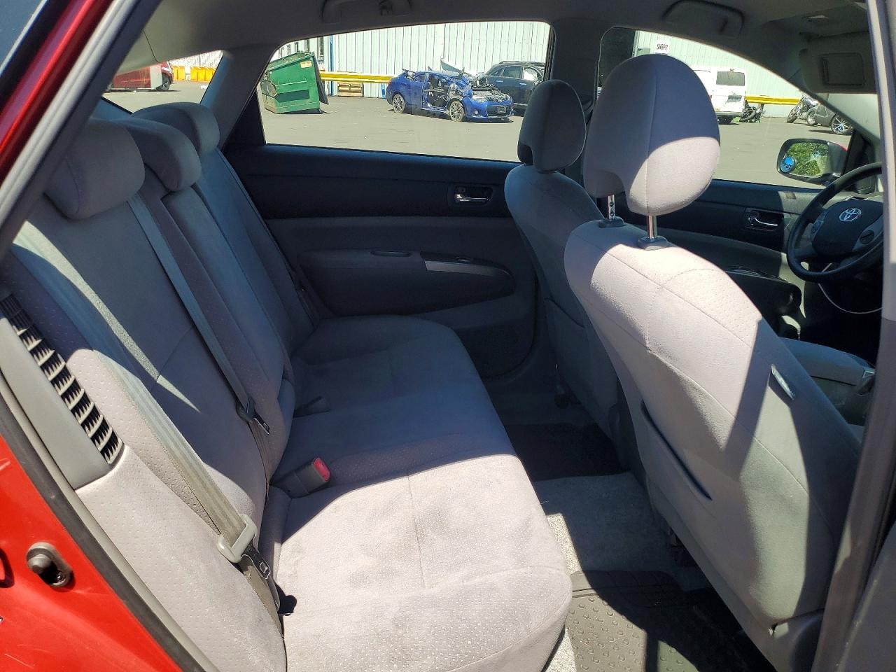 2008 Toyota Prius Base Red vin: JTDKB20U683339549