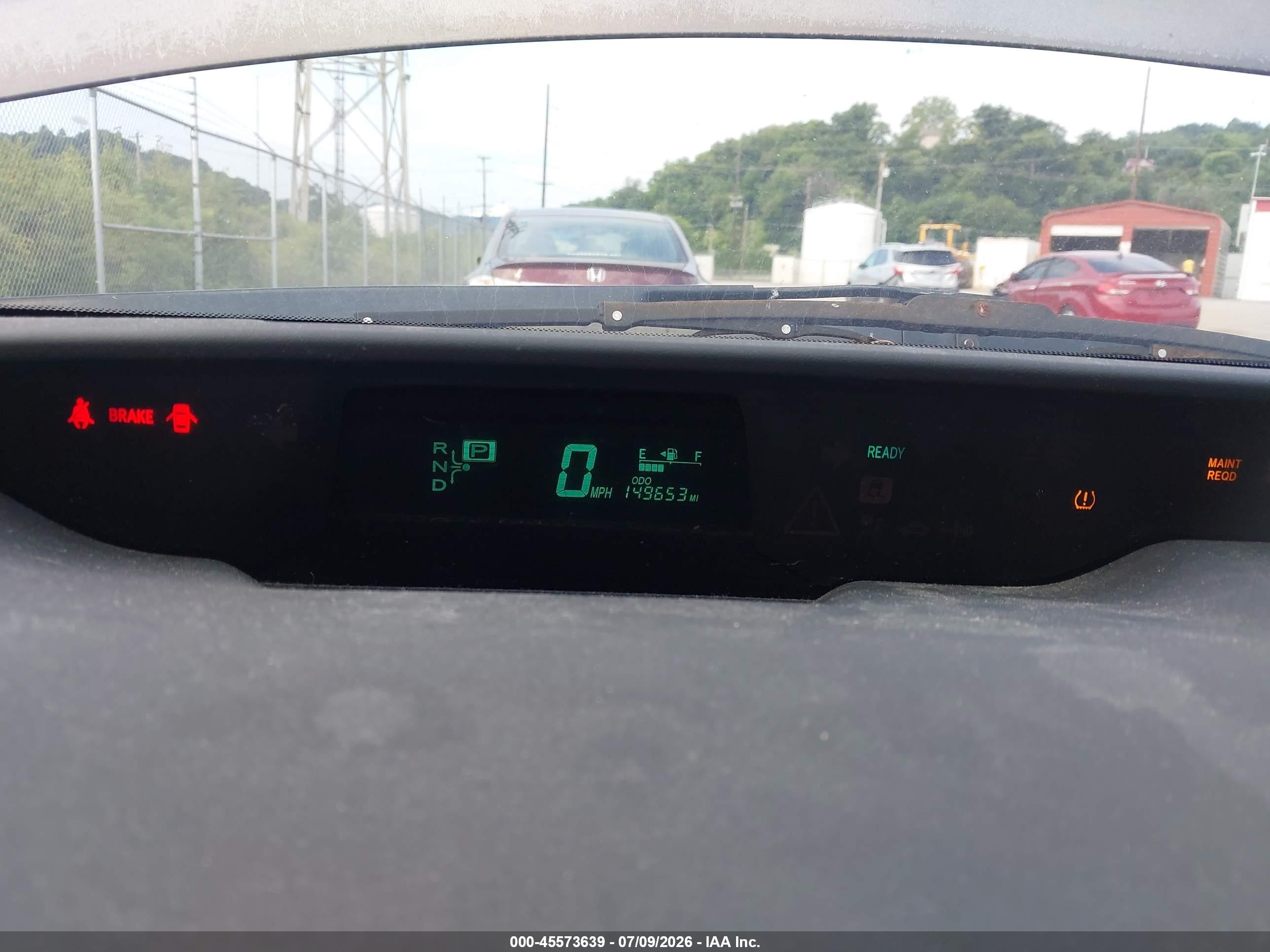 2008 Toyota Prius   Gray vin: JTDKB20U683344573
