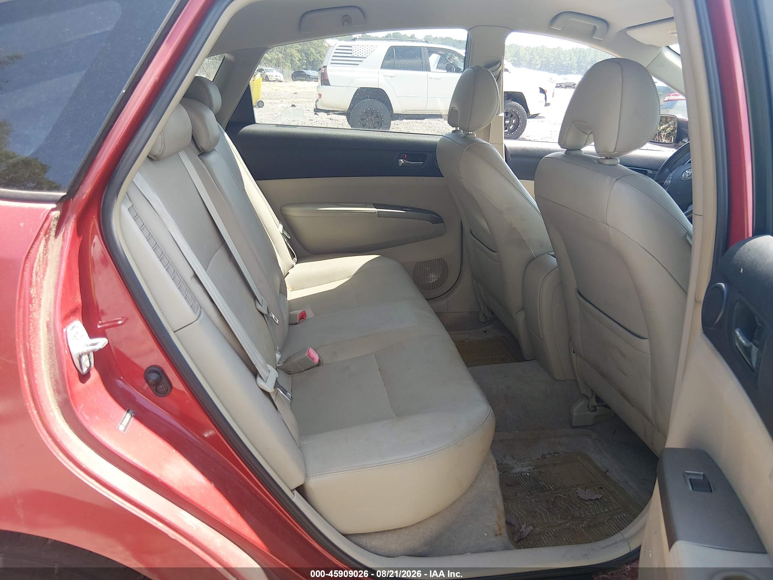 2008 Toyota Prius   Red vin: JTDKB20U683394860
