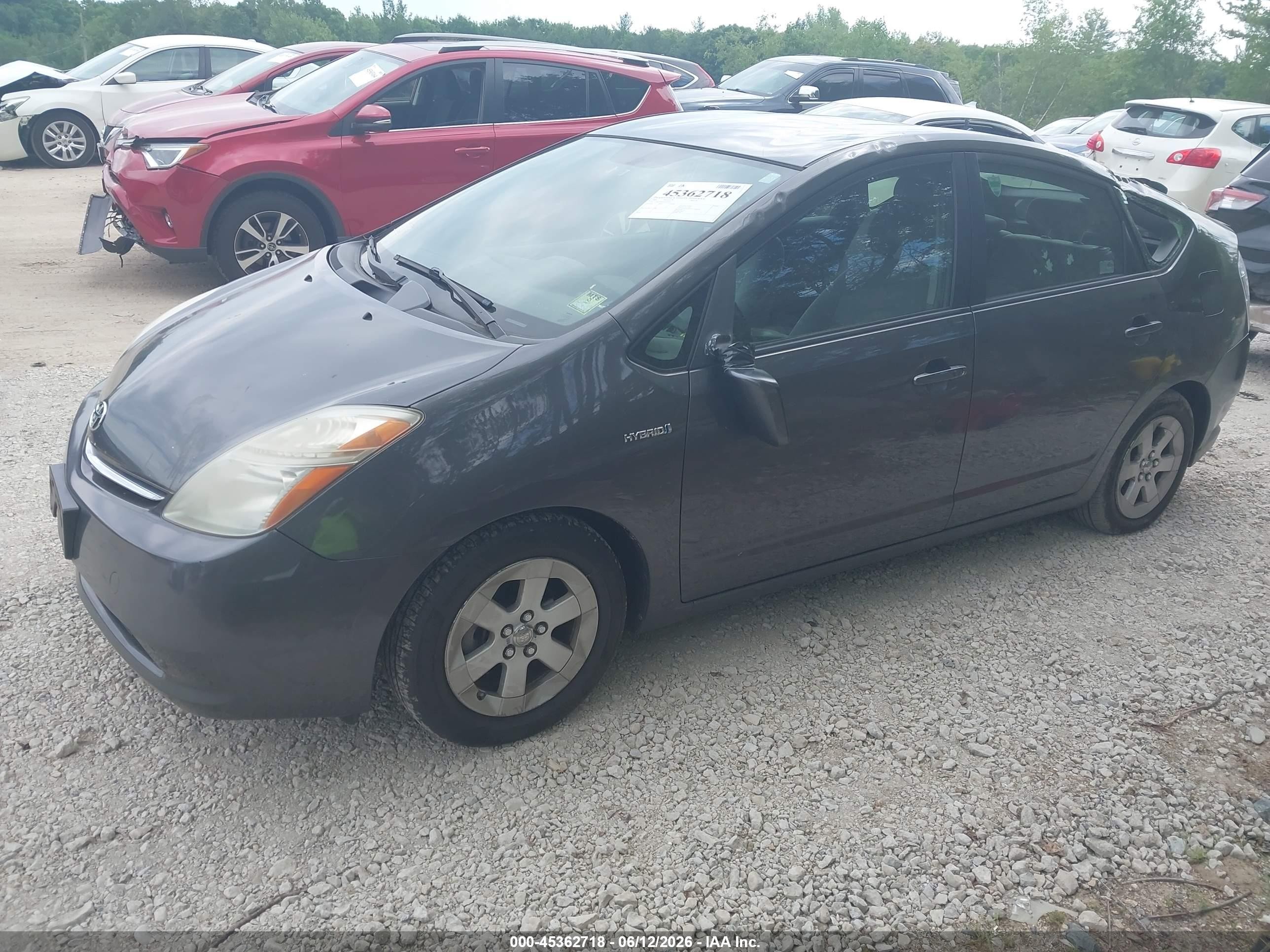 2008 Toyota Prius   Dark Blue vin: JTDKB20U683394955