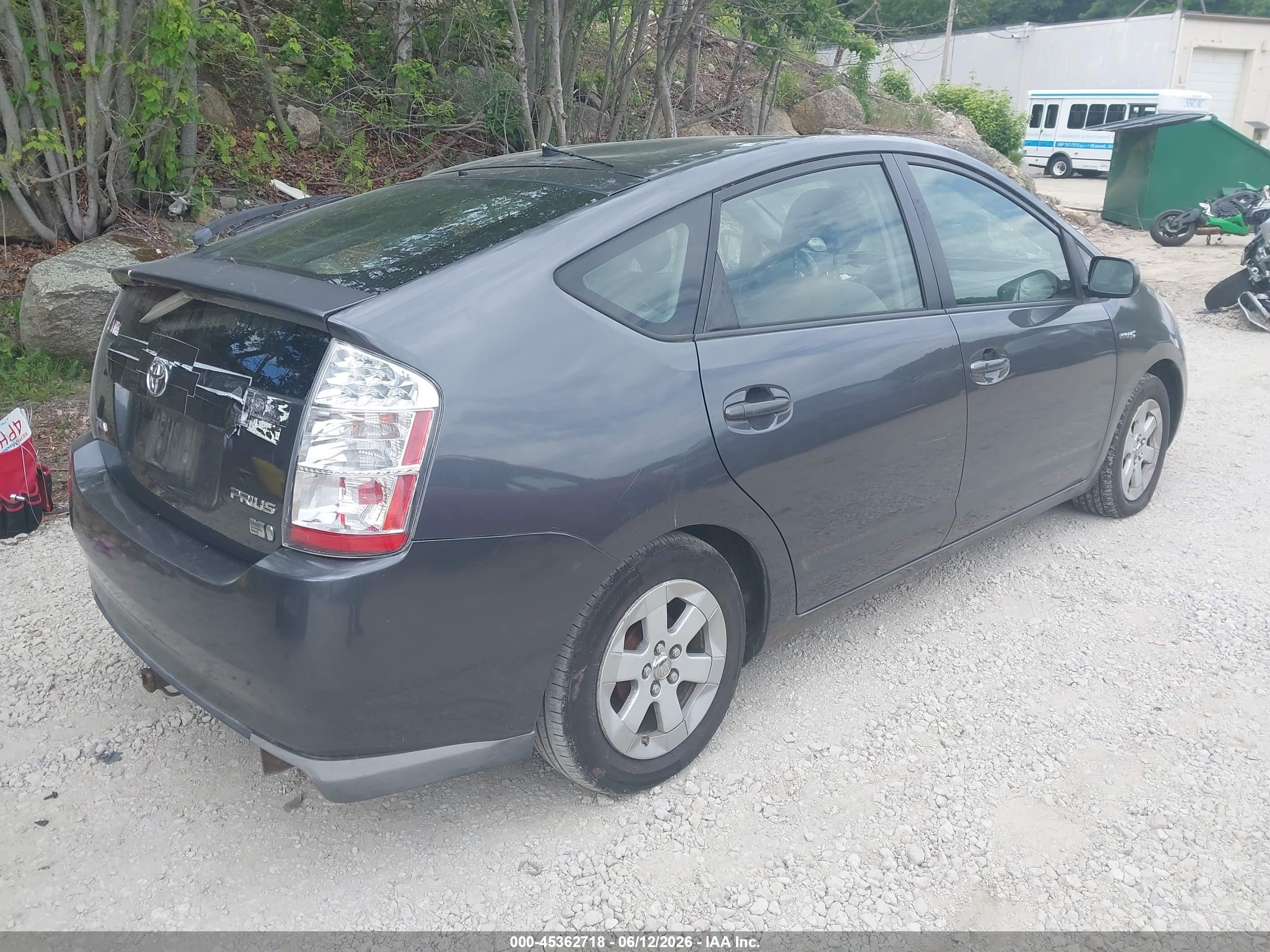 2008 Toyota Prius   Dark Blue vin: JTDKB20U683394955