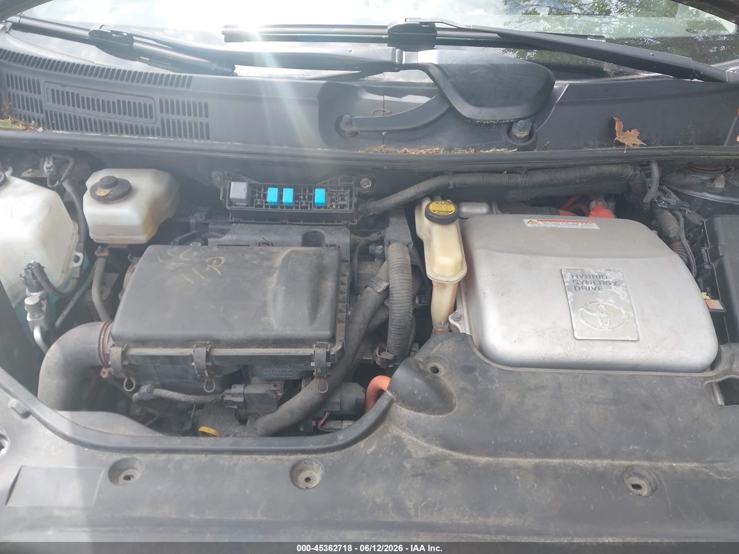 2008 Toyota Prius   Dark Blue vin: JTDKB20U683394955