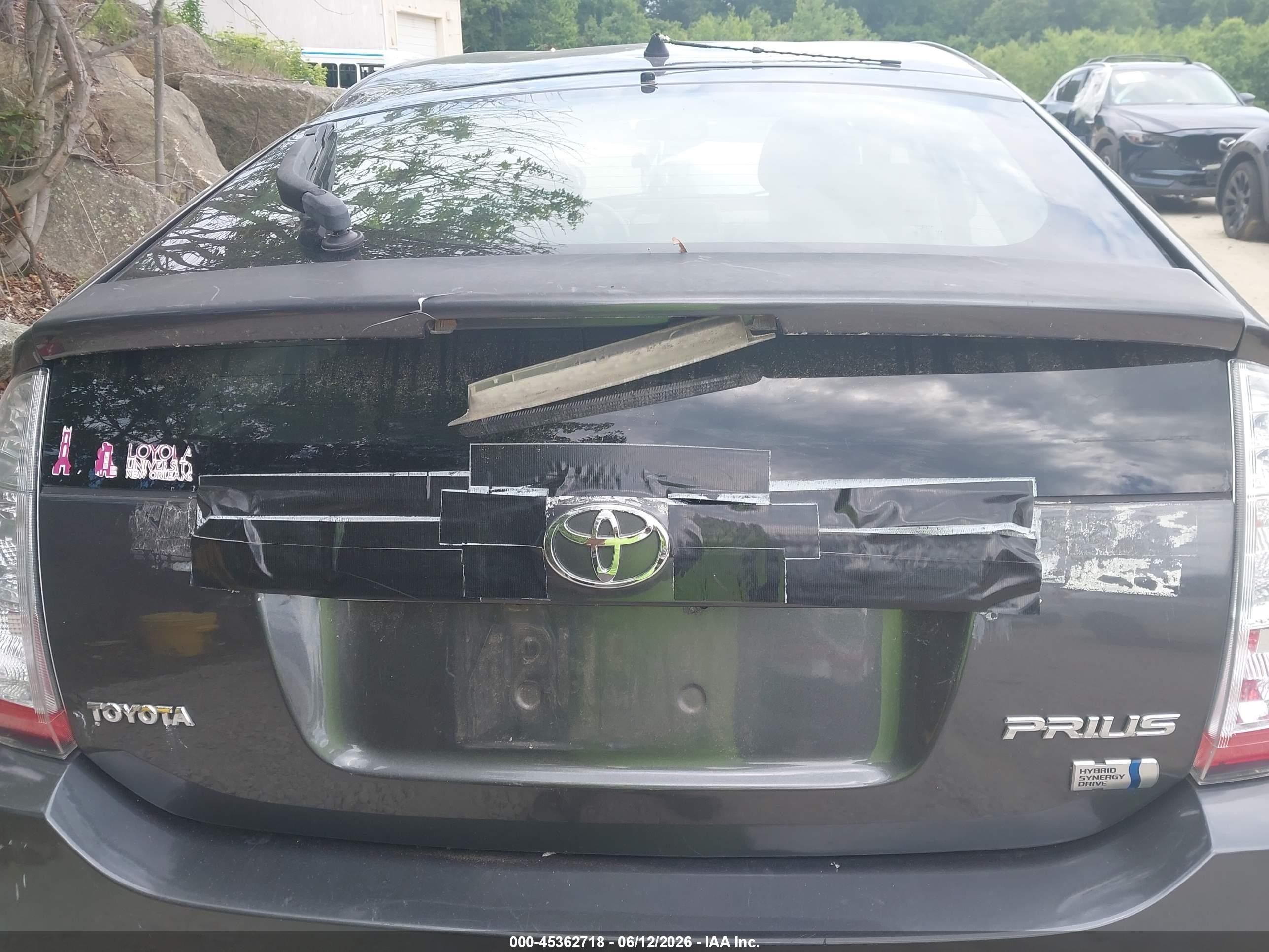 2008 Toyota Prius   Dark Blue vin: JTDKB20U683394955
