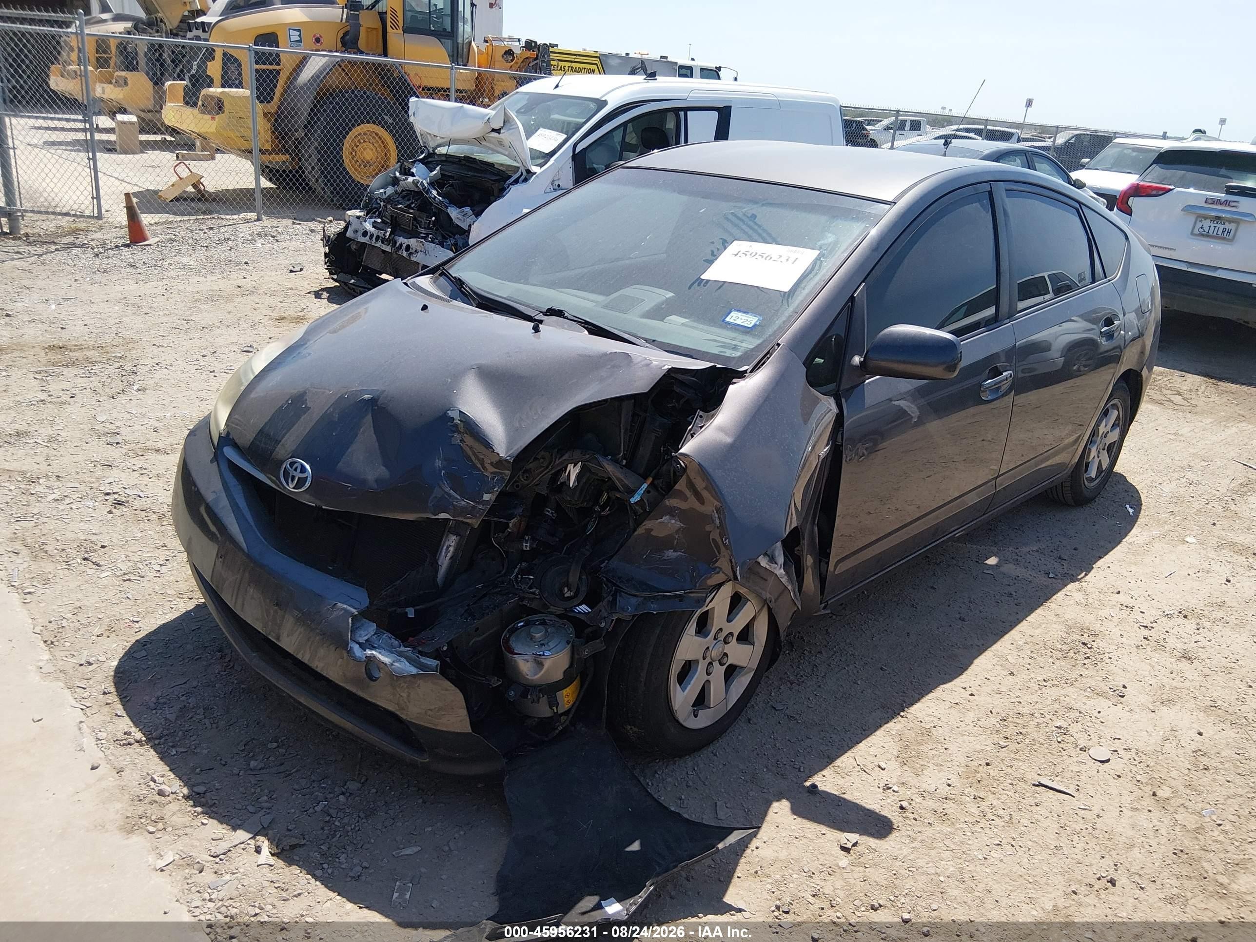 2008 Toyota Prius   Gray vin: JTDKB20U683396771
