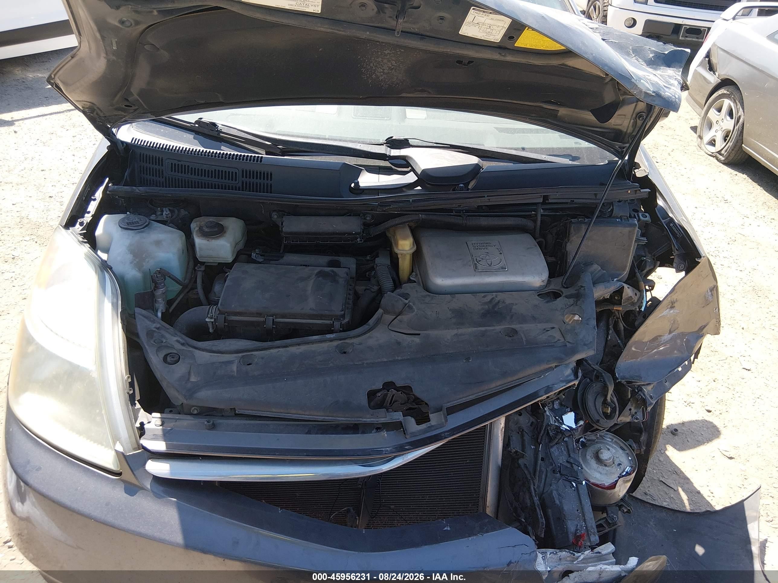 2008 Toyota Prius   Gray vin: JTDKB20U683396771
