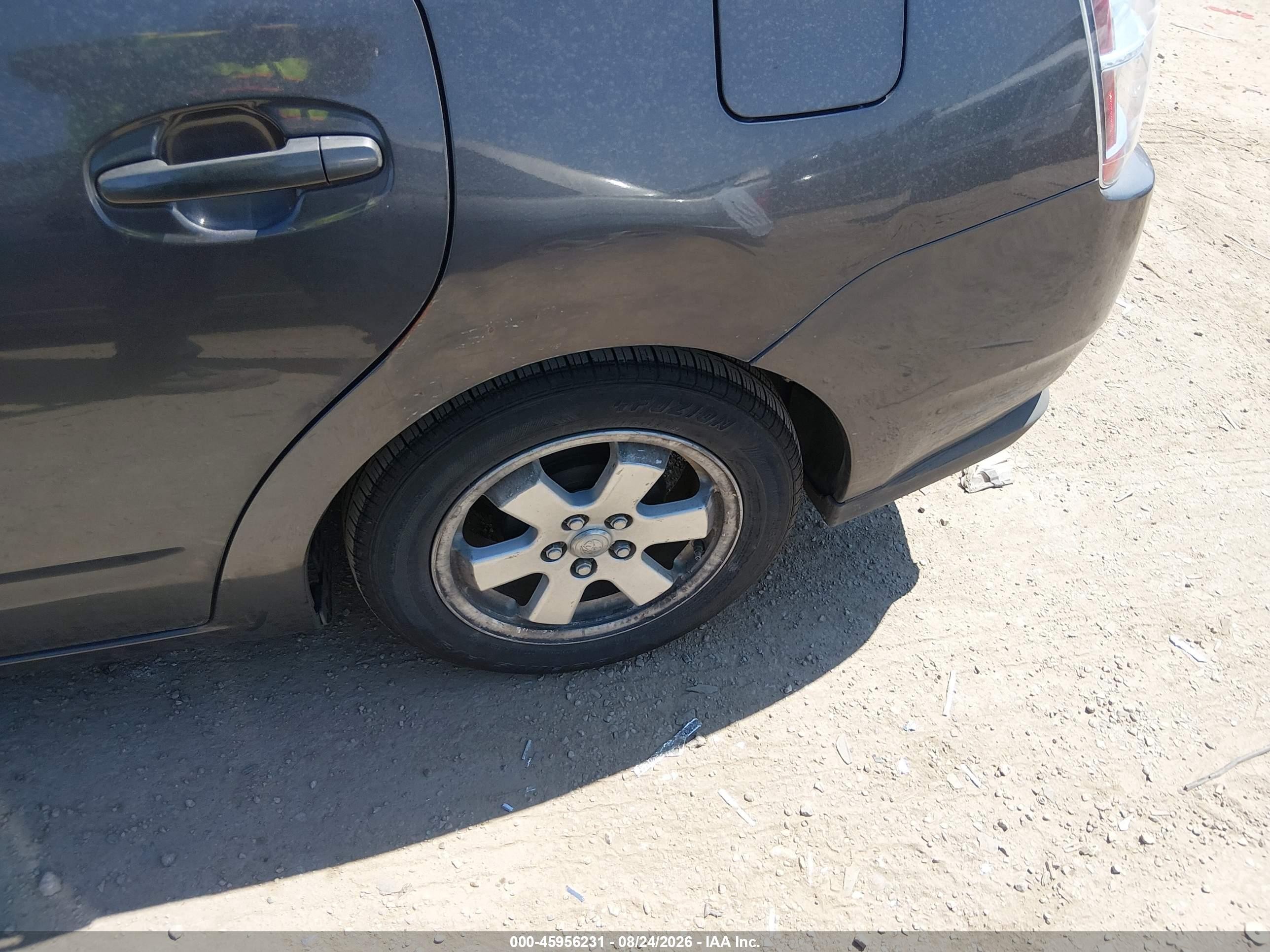 2008 Toyota Prius   Gray vin: JTDKB20U683396771