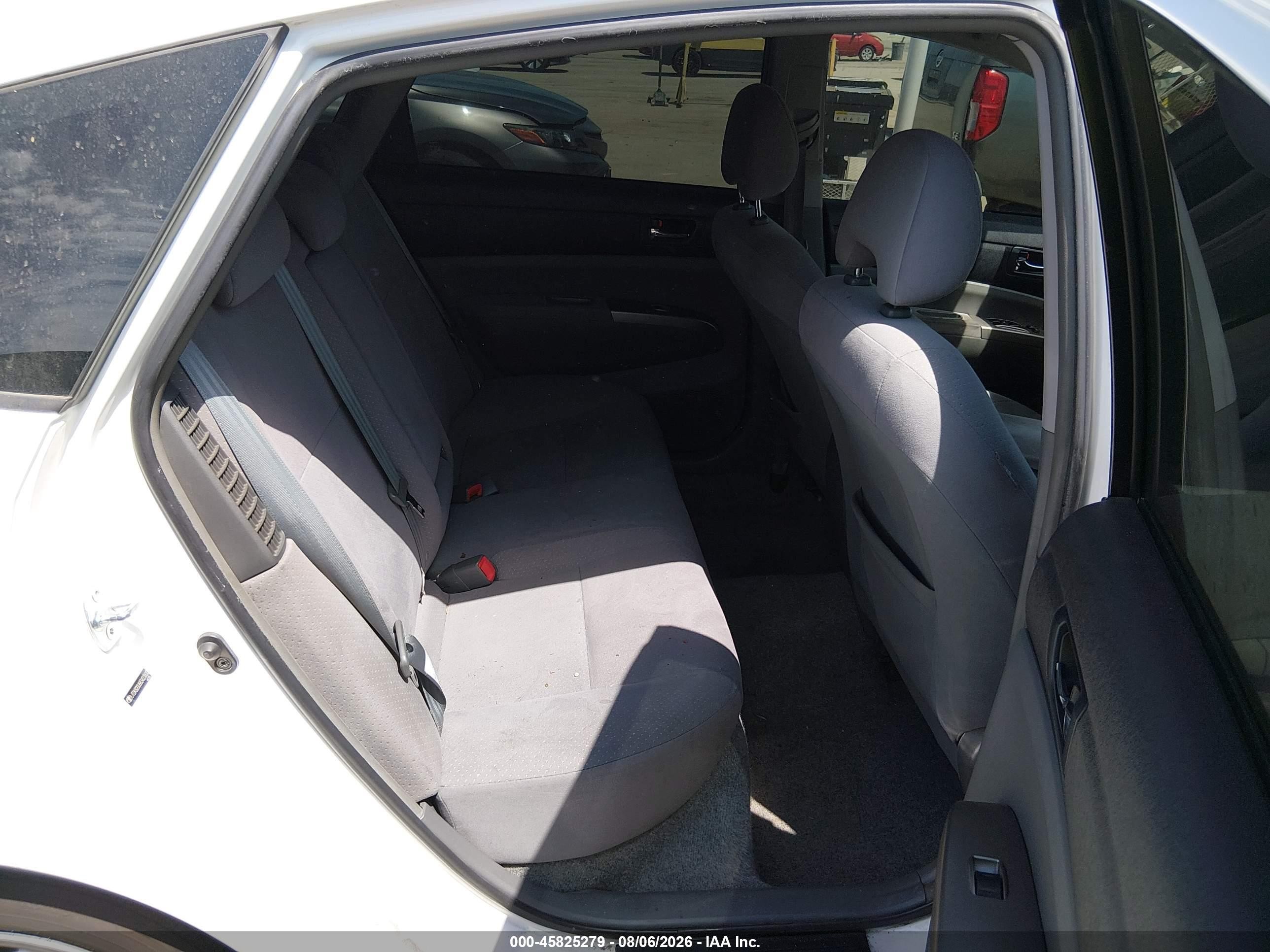 2008 Toyota Prius   White vin: JTDKB20U683423600