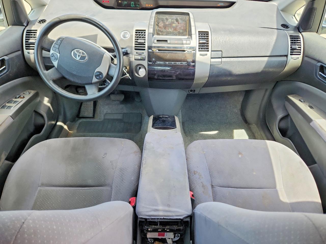 2008 Toyota Prius Base Green vin: JTDKB20U683424651