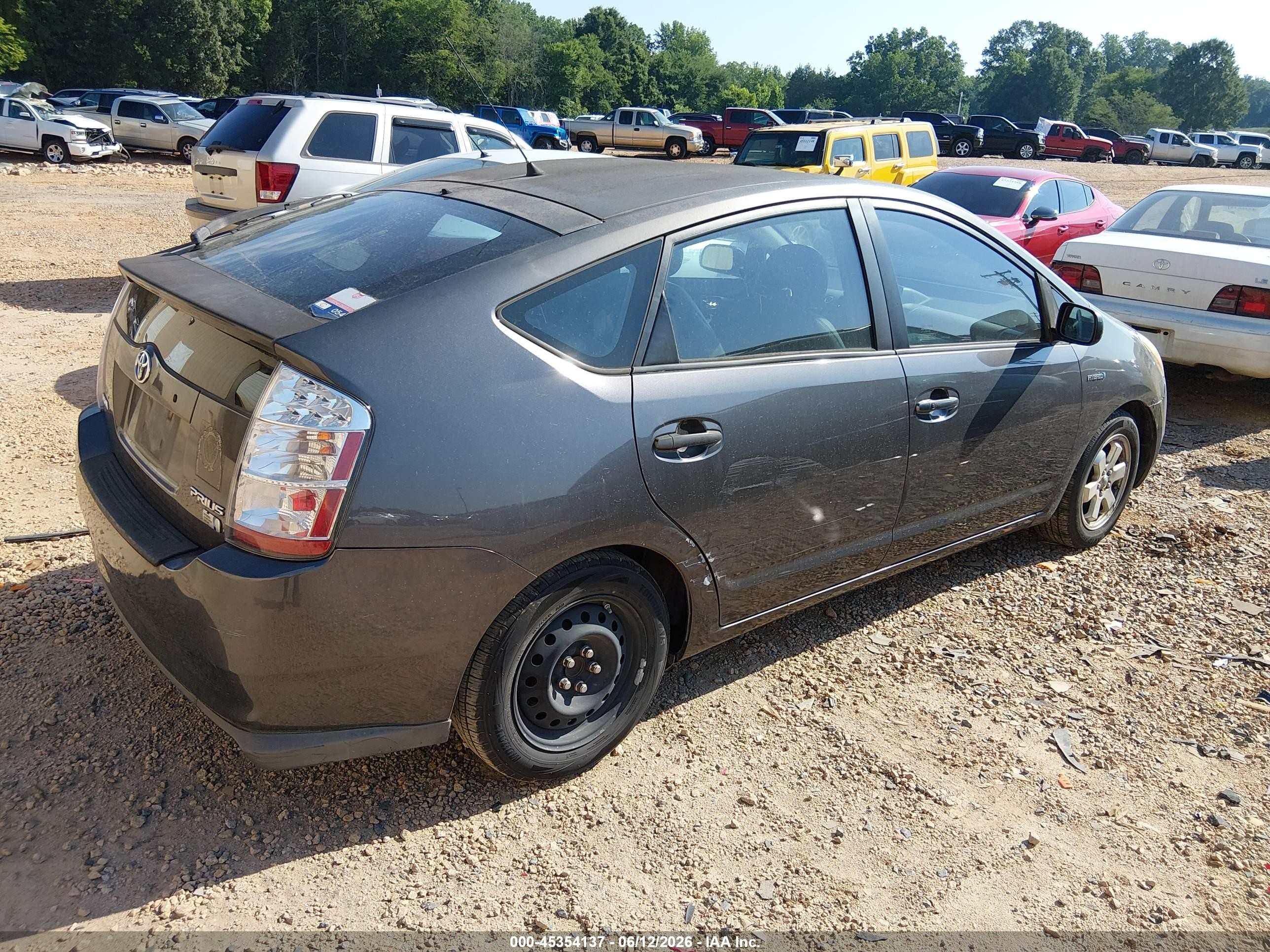 2008 Toyota Prius   Gray vin: JTDKB20U683426593