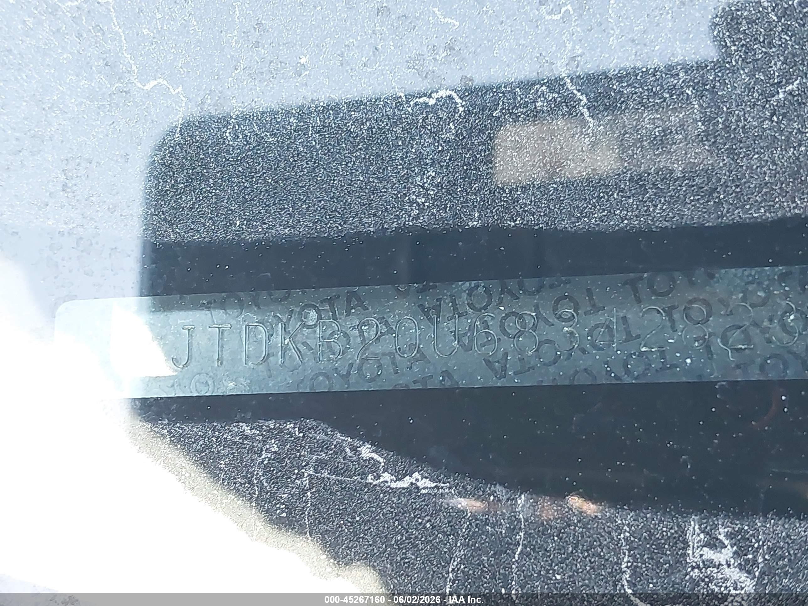 2008 Toyota Prius   Gray vin: JTDKB20U683428232