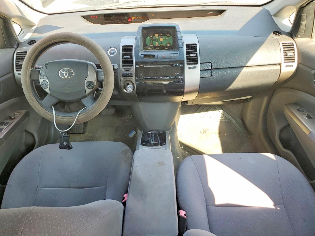 2008 Toyota Prius Base Silver vin: JTDKB20U683433642