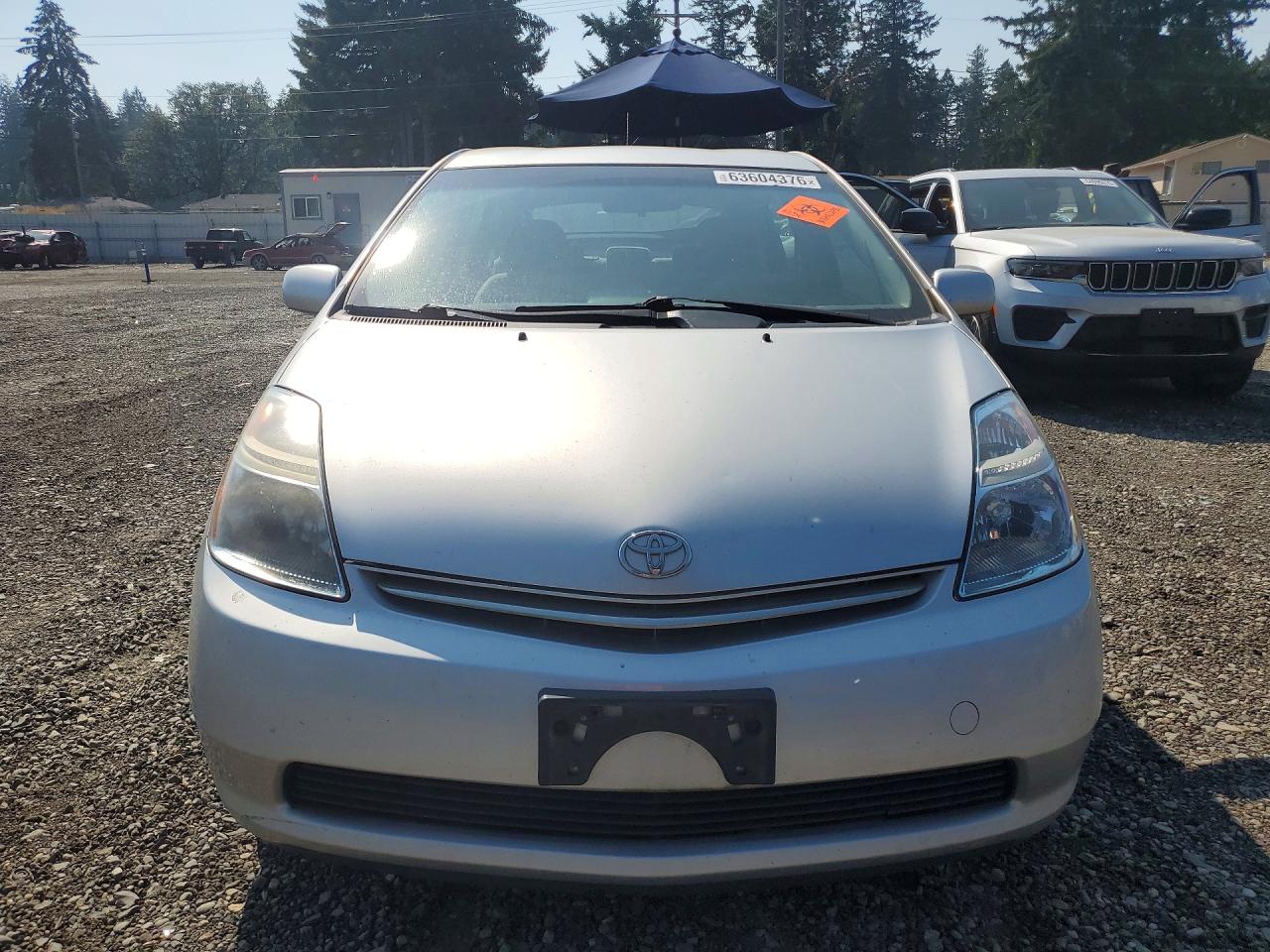 2008 Toyota Prius Base Silver vin: JTDKB20U683433642