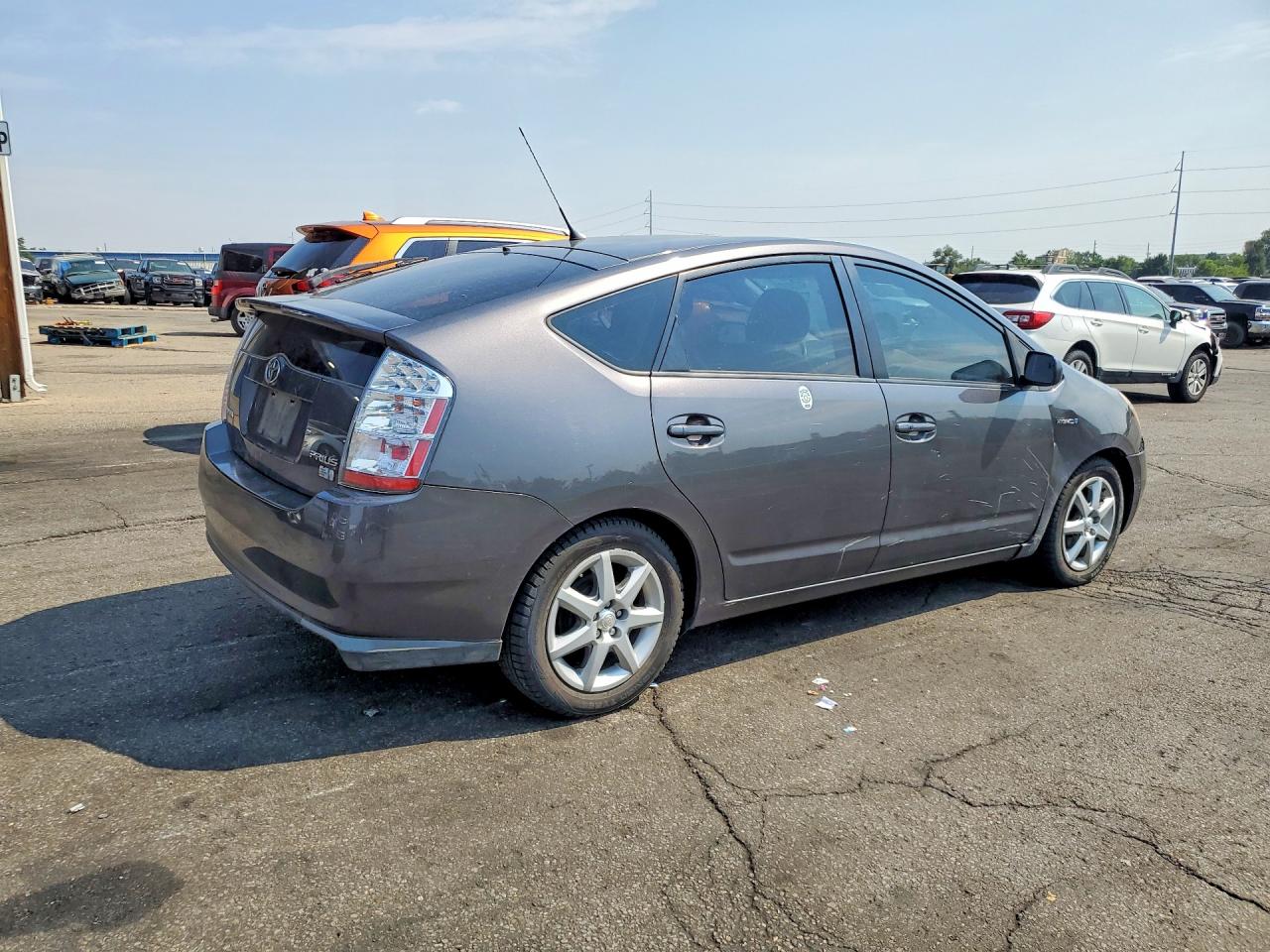 2008 Toyota Prius Touring Gray vin: JTDKB20U683436718