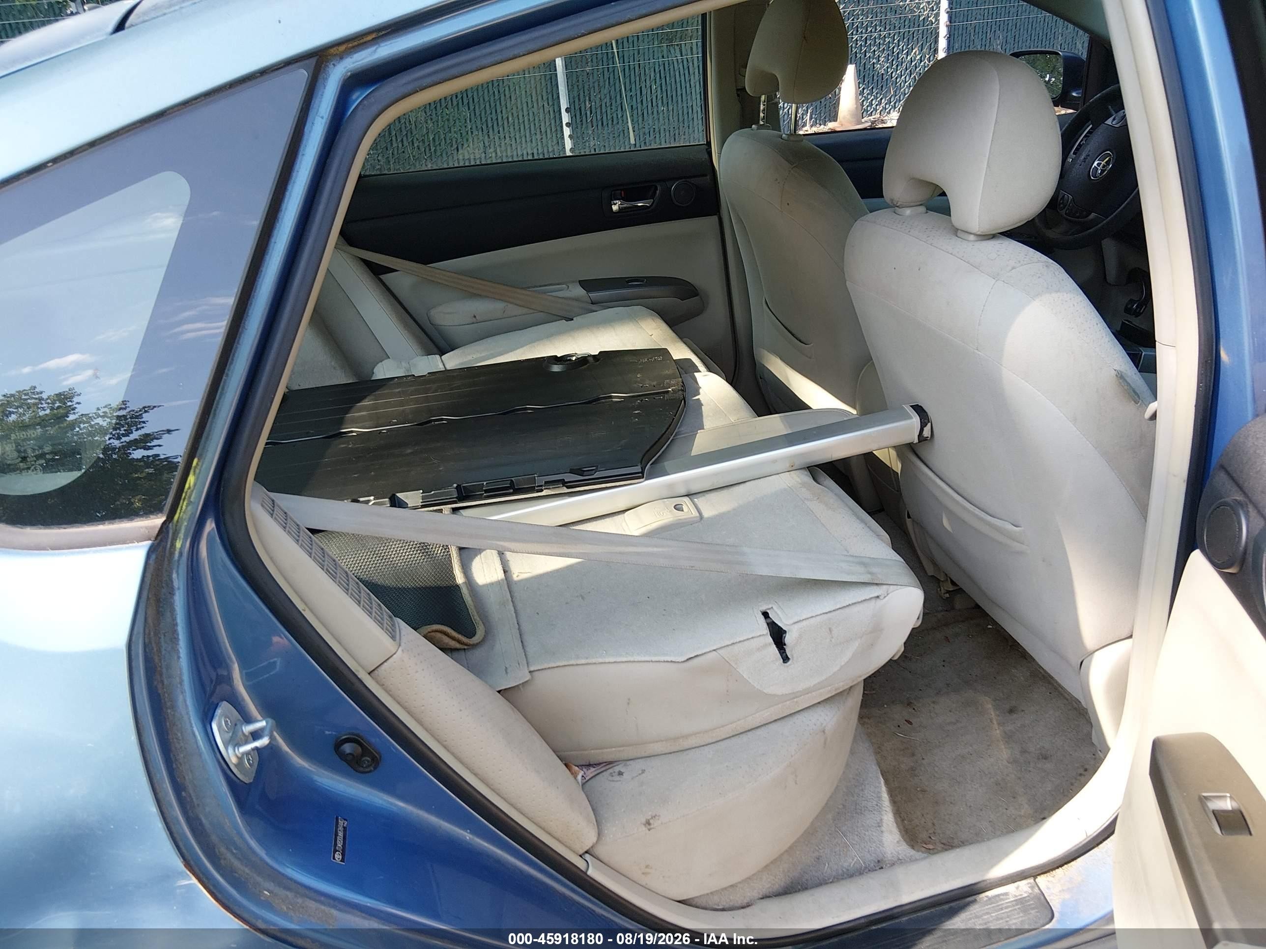 2008 Toyota Prius   Синий vin: JTDKB20U687694407
