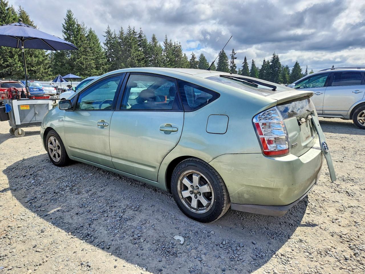 2008 Toyota Prius Standard Green vin: JTDKB20U687703493