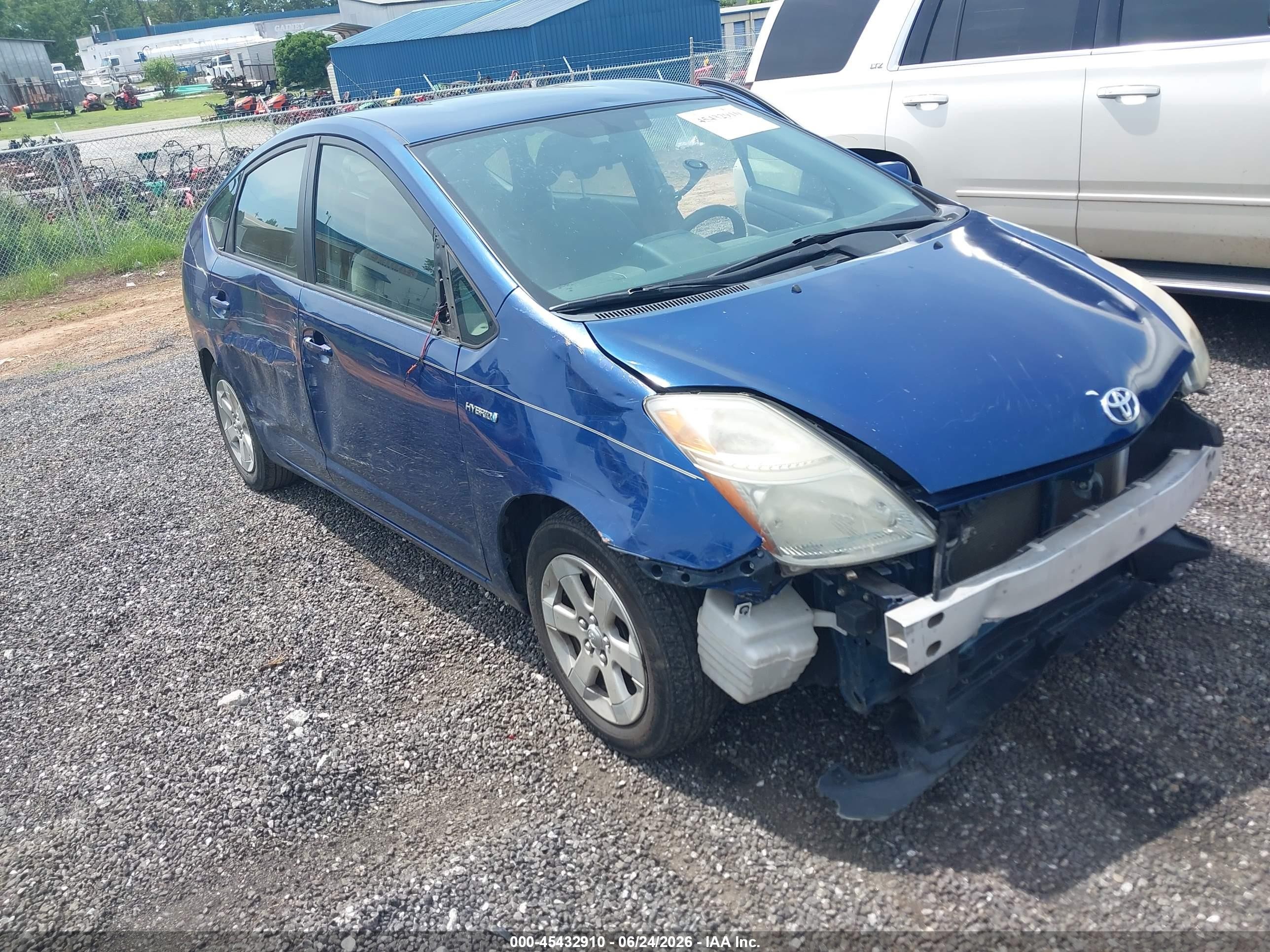 2008 Toyota Prius   Синий vin: JTDKB20U687706121