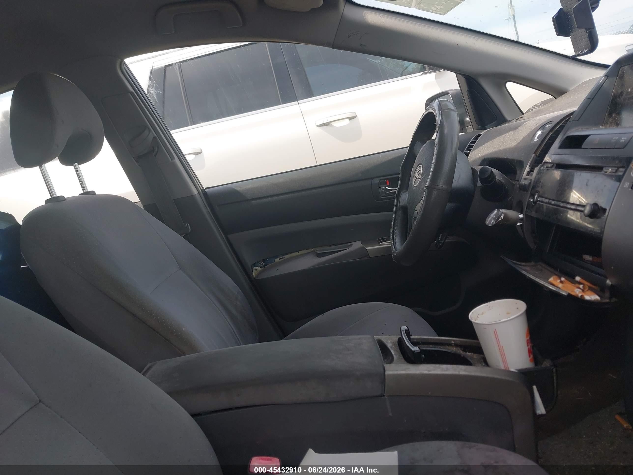 2008 Toyota Prius   Синий vin: JTDKB20U687706121