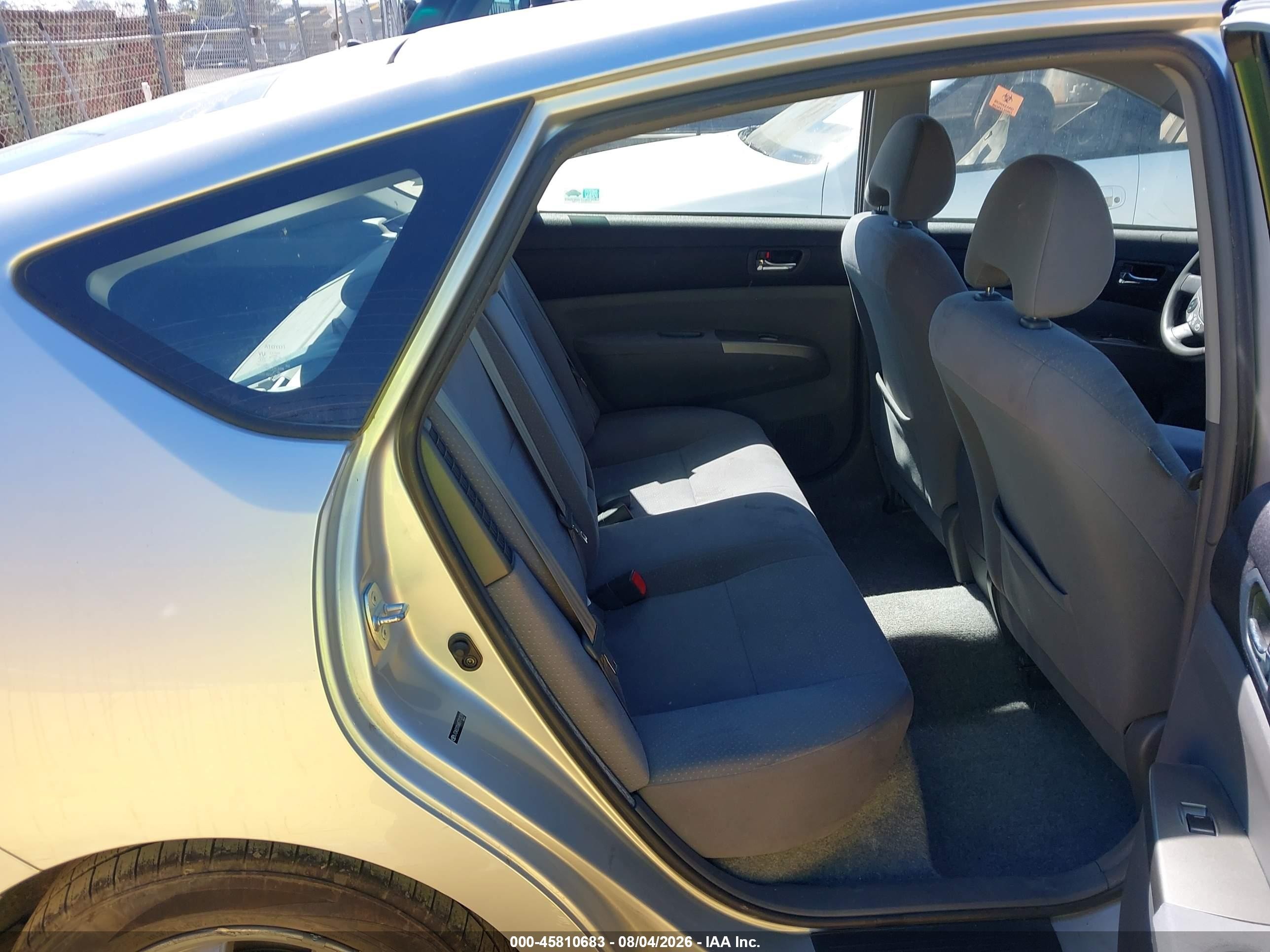 2008 Toyota Prius   Gray vin: JTDKB20U687712078
