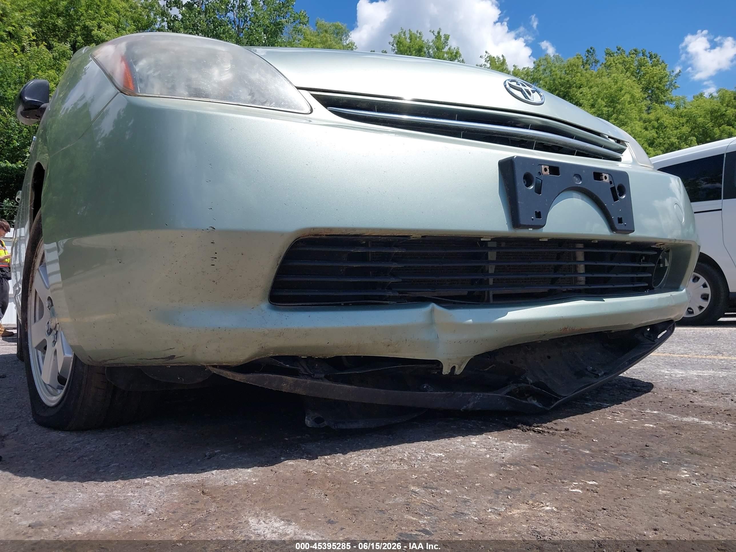 2008 Toyota Prius   Green vin: JTDKB20U687733738