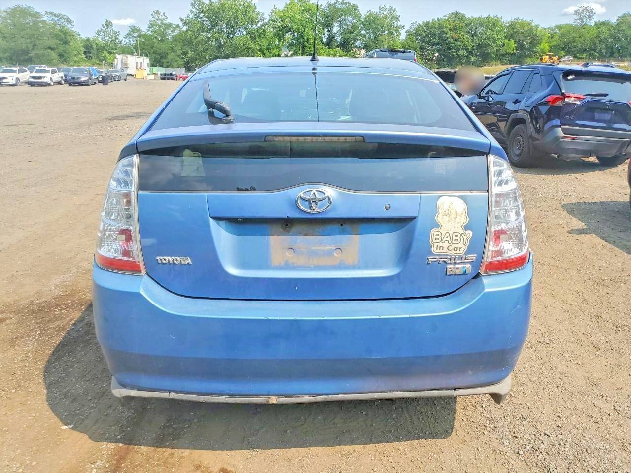 2008 Toyota Prius Base Blue vin: JTDKB20U687749017