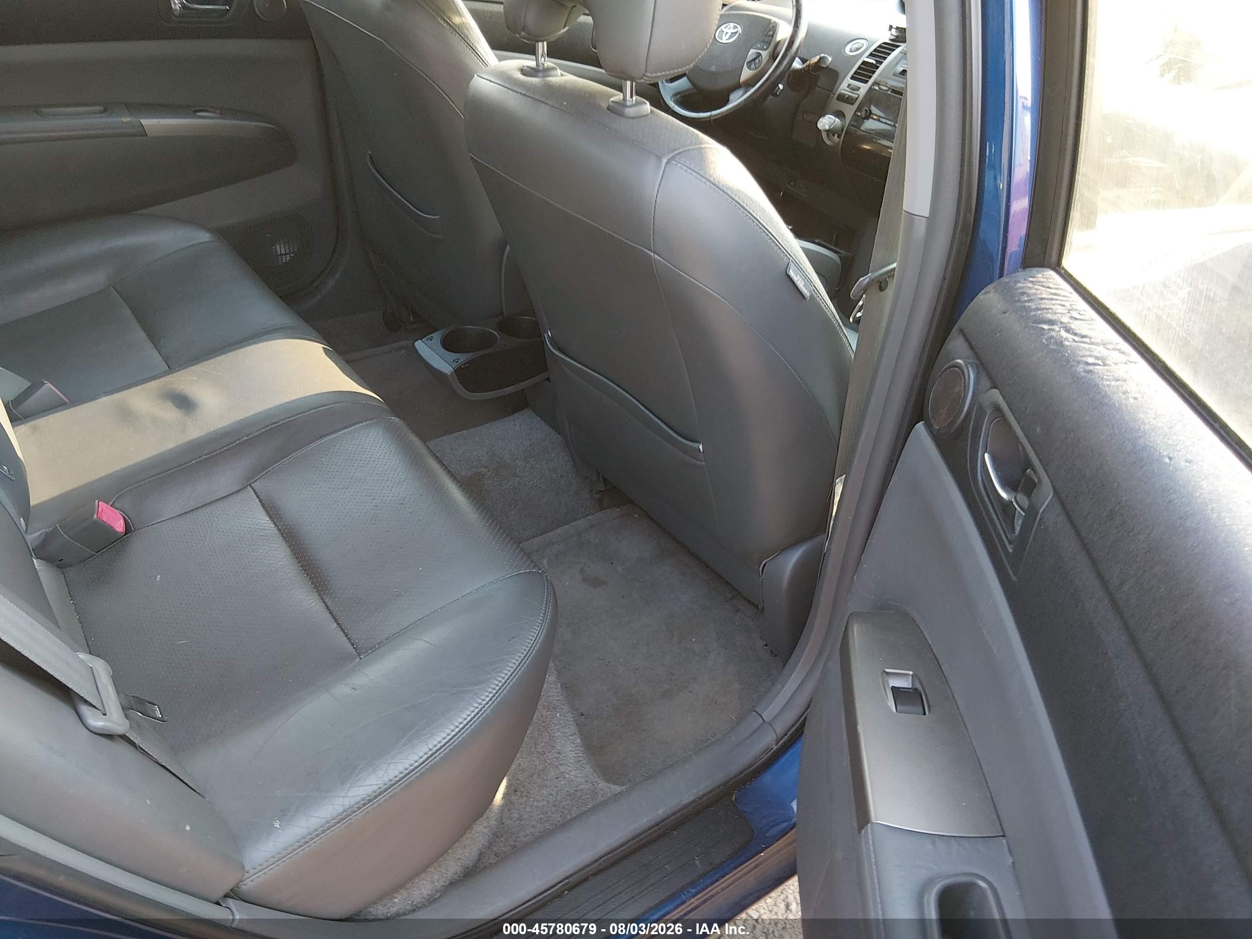 2008 Toyota Prius Touring Blue vin: JTDKB20U687760910