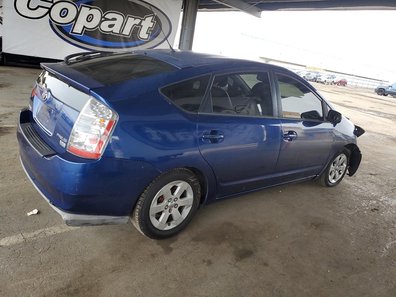 2008 Toyota Prius Blue vin: JTDKB20U687765217