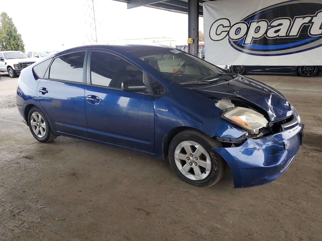 2008 Toyota Prius Blue vin: JTDKB20U687765217