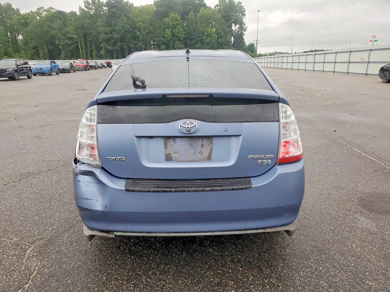 2008 Toyota Prius Base Blue vin: JTDKB20U687783555