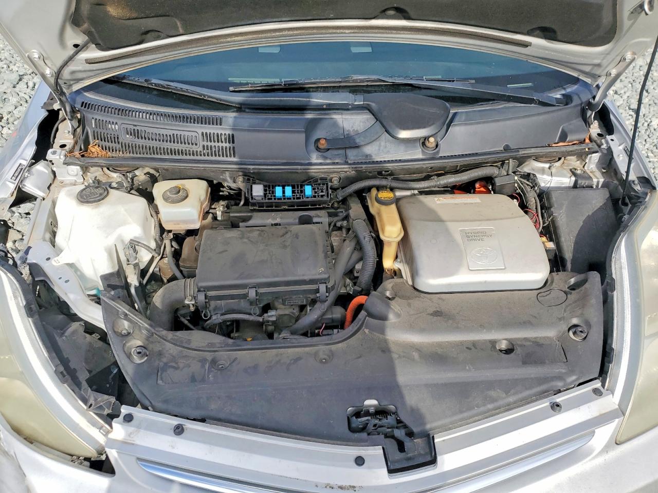 2008 Toyota Prius Standard Silver vin: JTDKB20U687786116