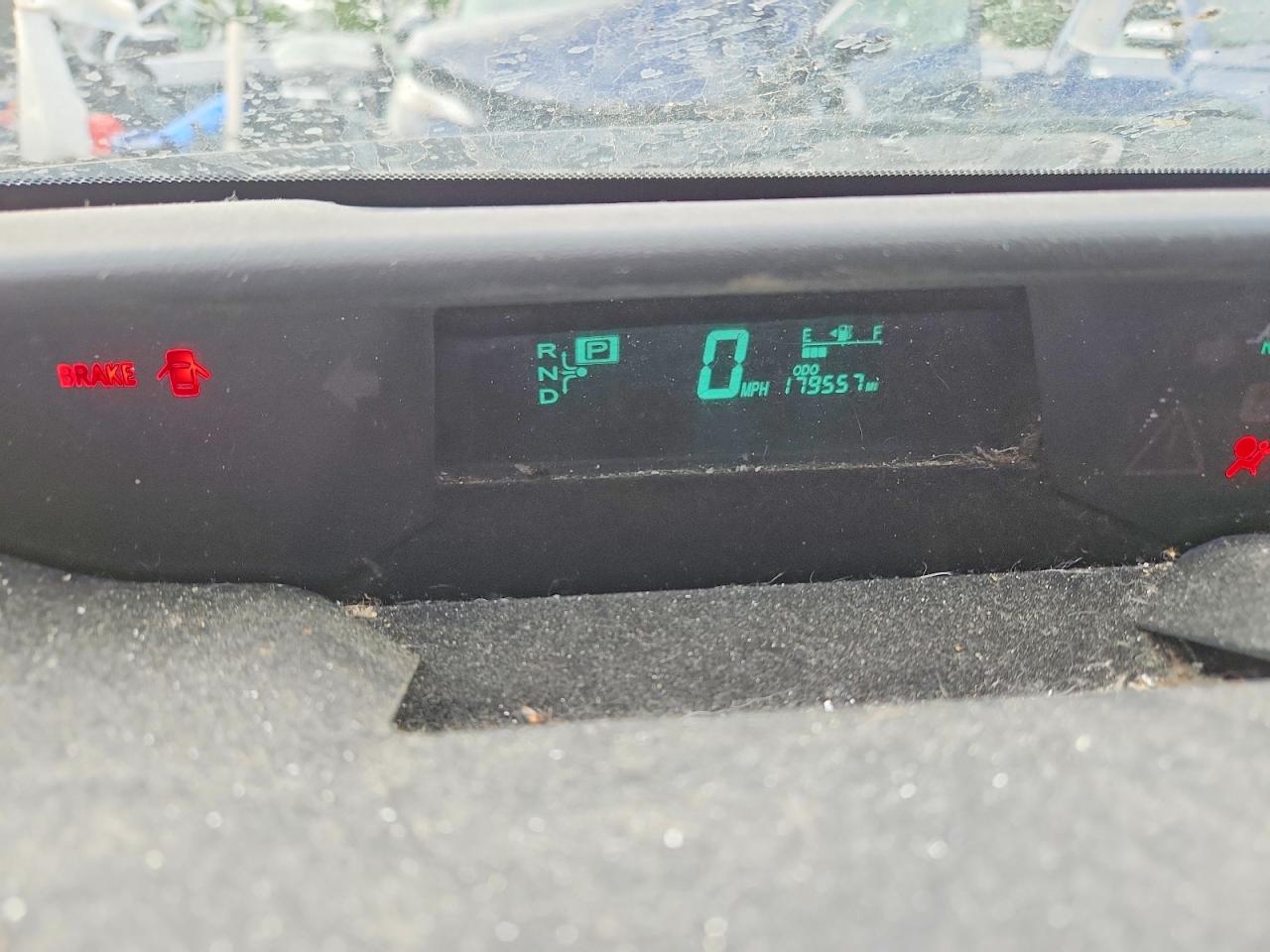 2008 Toyota Prius Base Red vin: JTDKB20U687789453